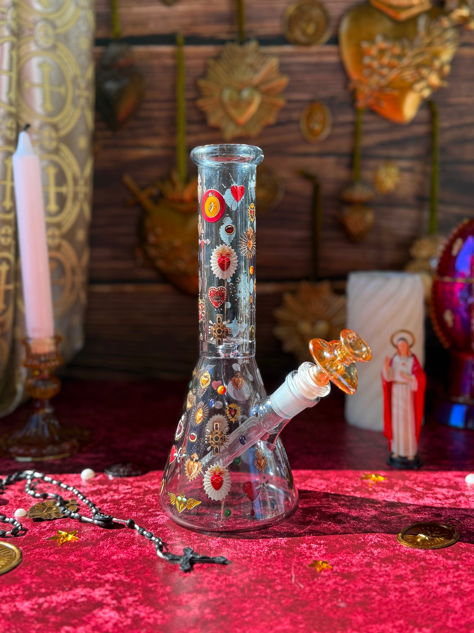 Sacred Heart Beaker Bong