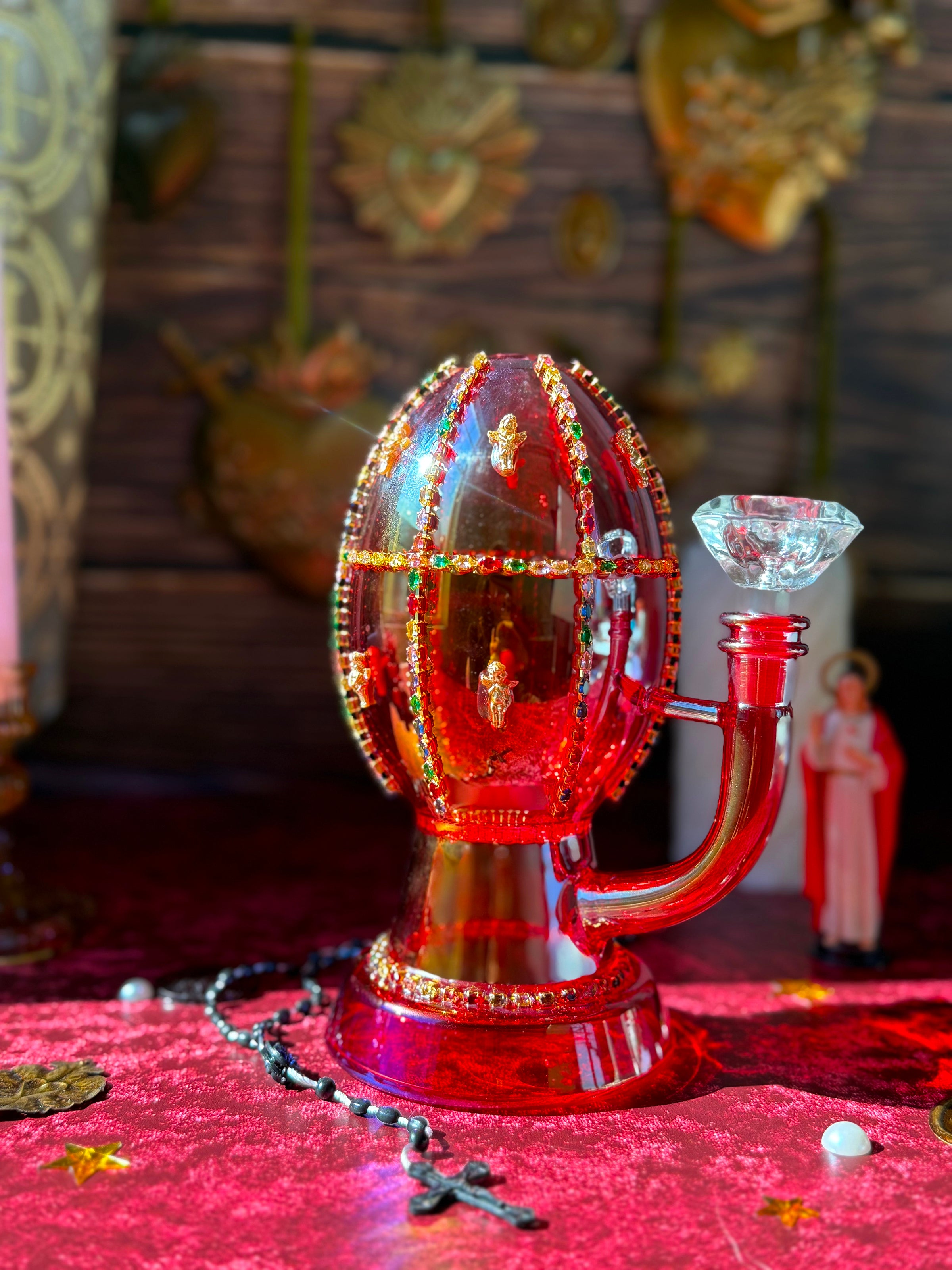 Fauxberge Egg Bubbler