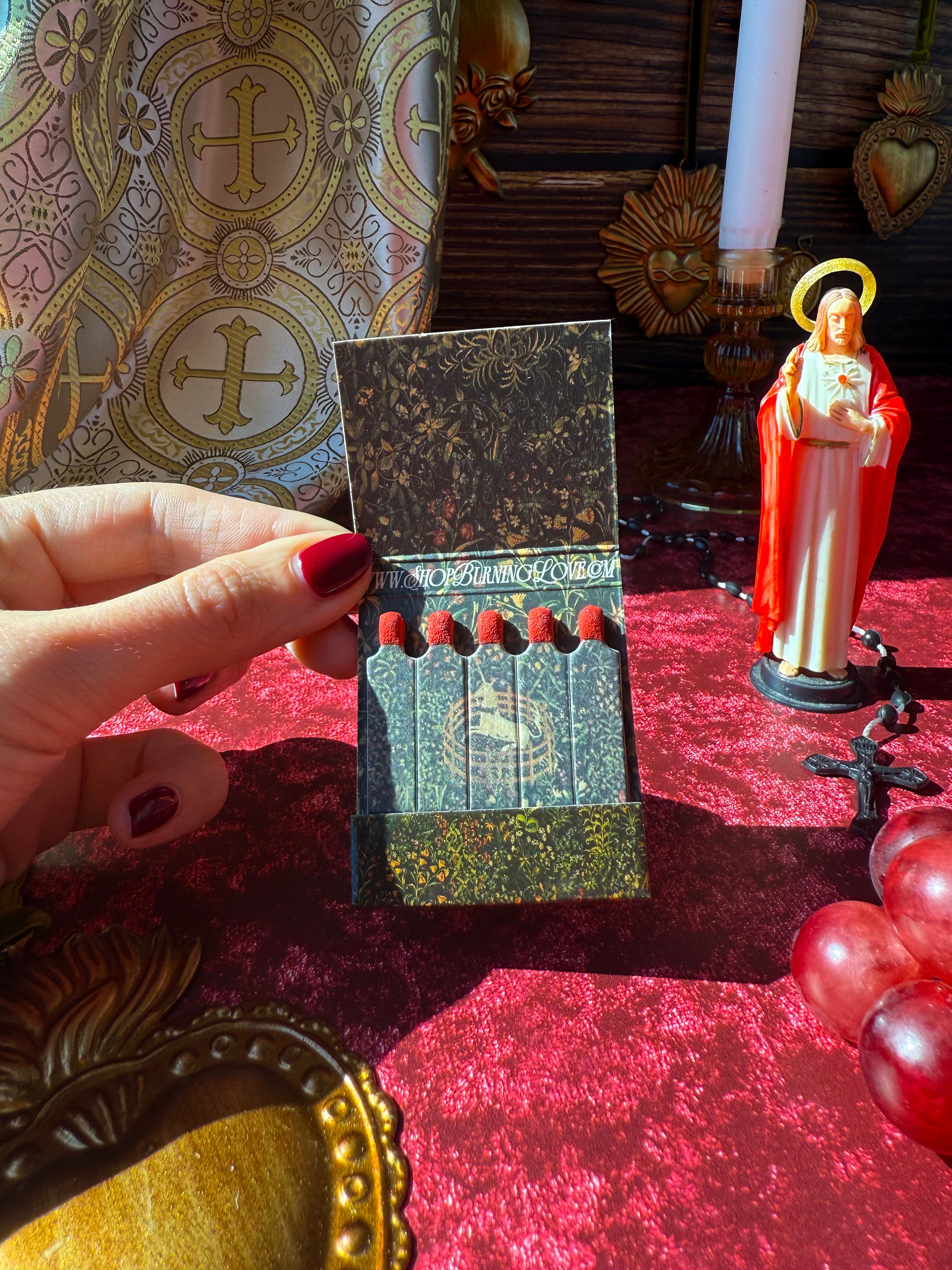 Medieval Tapestry Matchbook