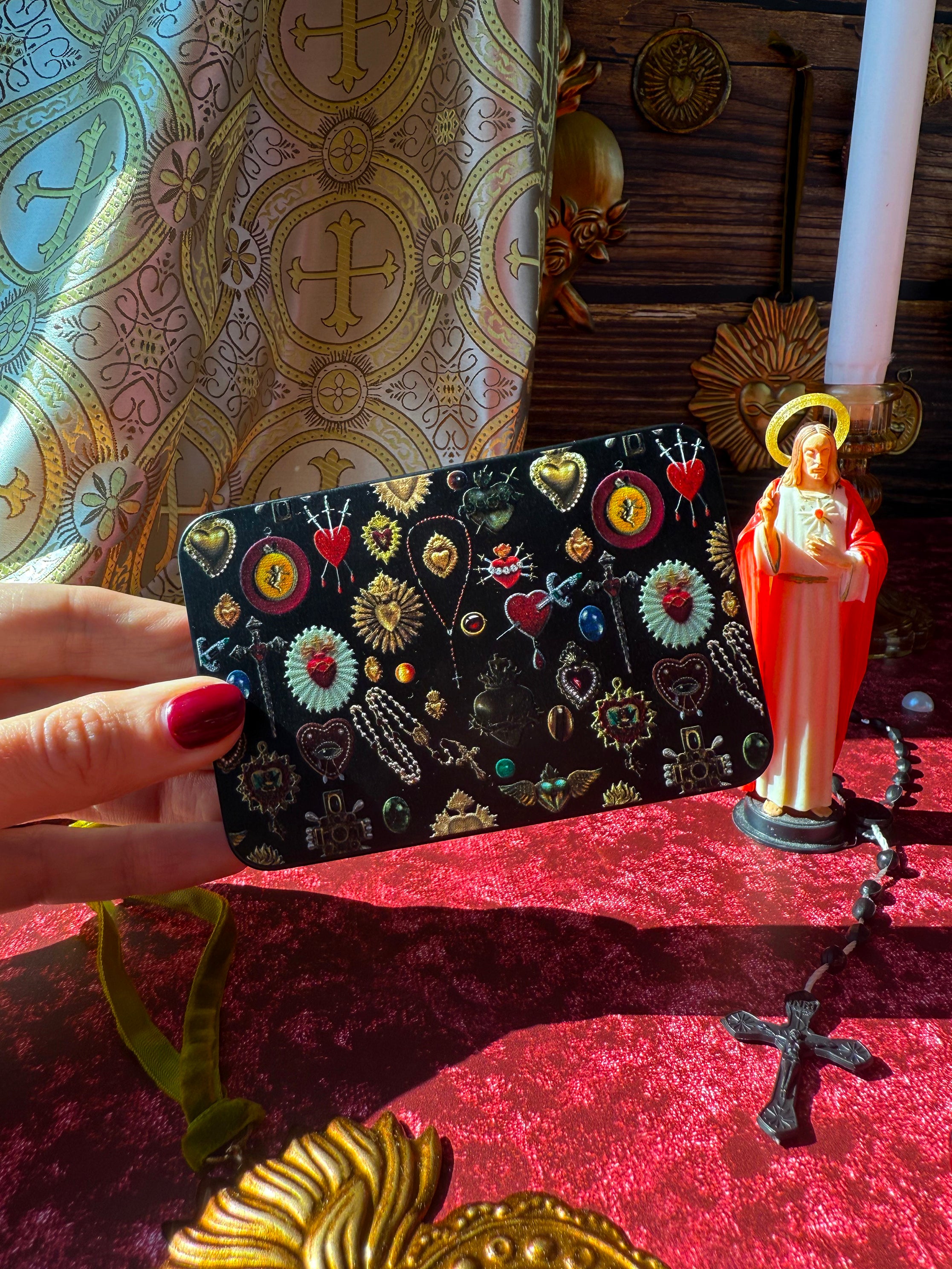 Sacred Heart Mini Stash Tin