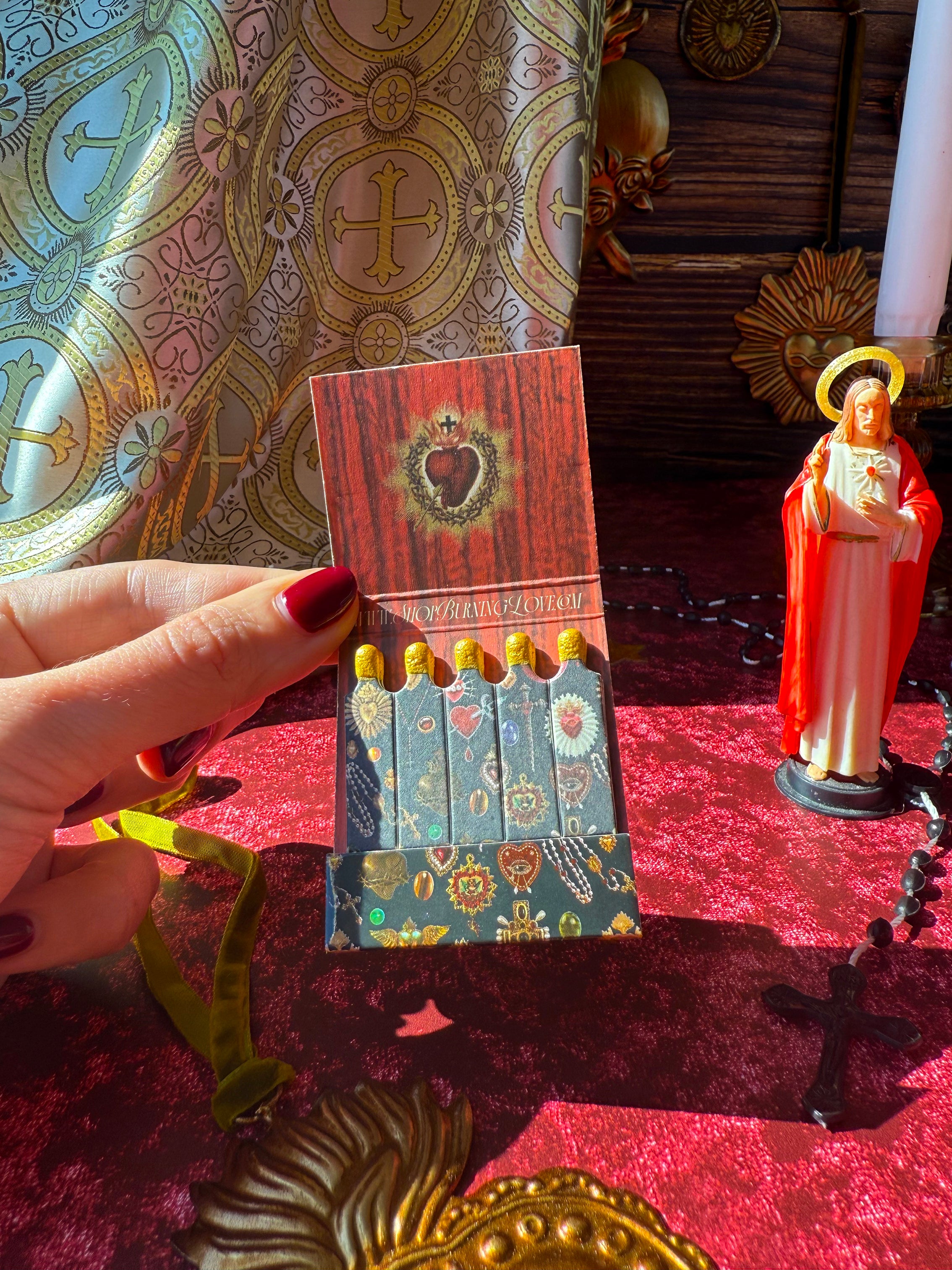 Sacred Heart Matchbook