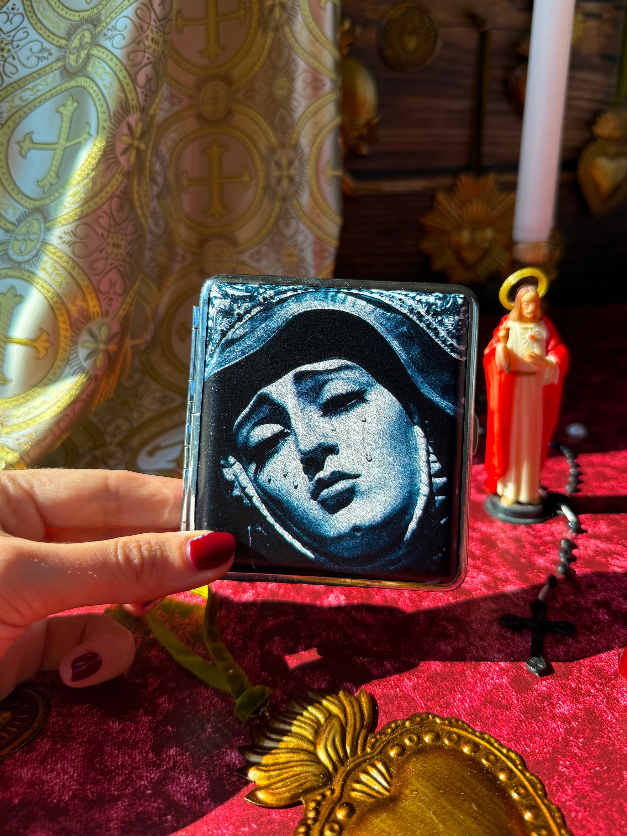 Our Lady of Sorrows Cig Case