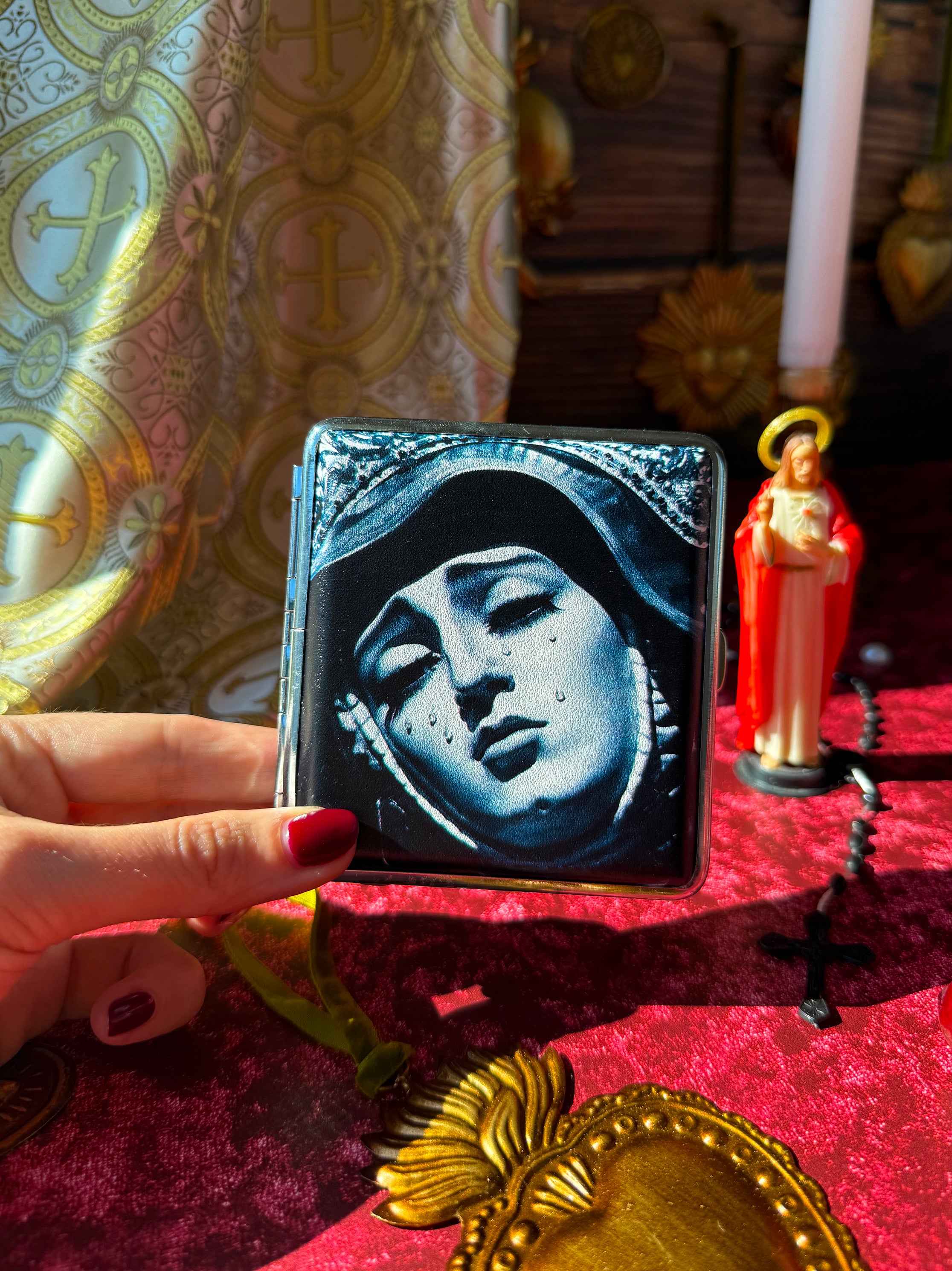 Our Lady of Sorrows Cig Case