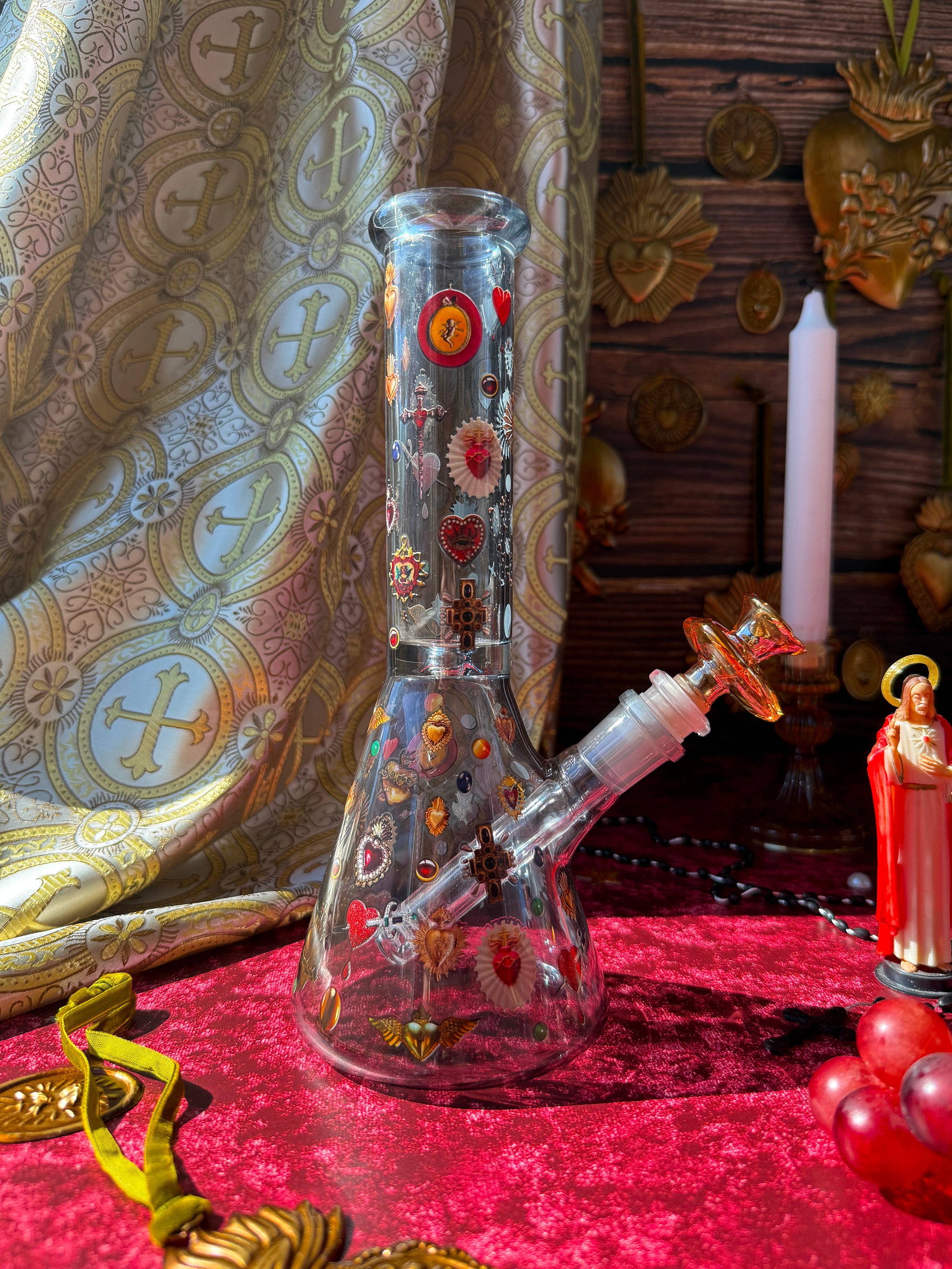 Sacred Heart Beaker Bong