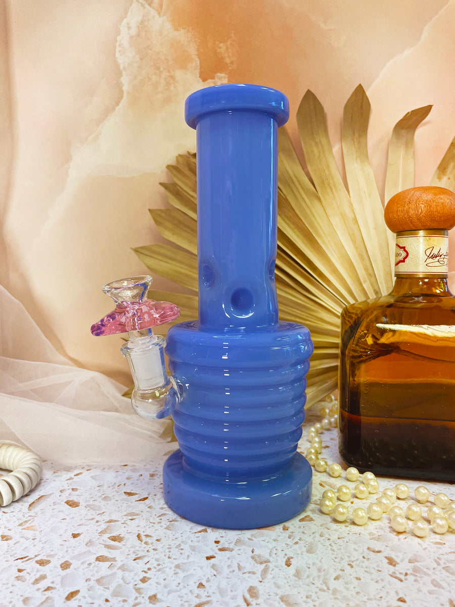 Groovy Heart Bong- Periwinkle