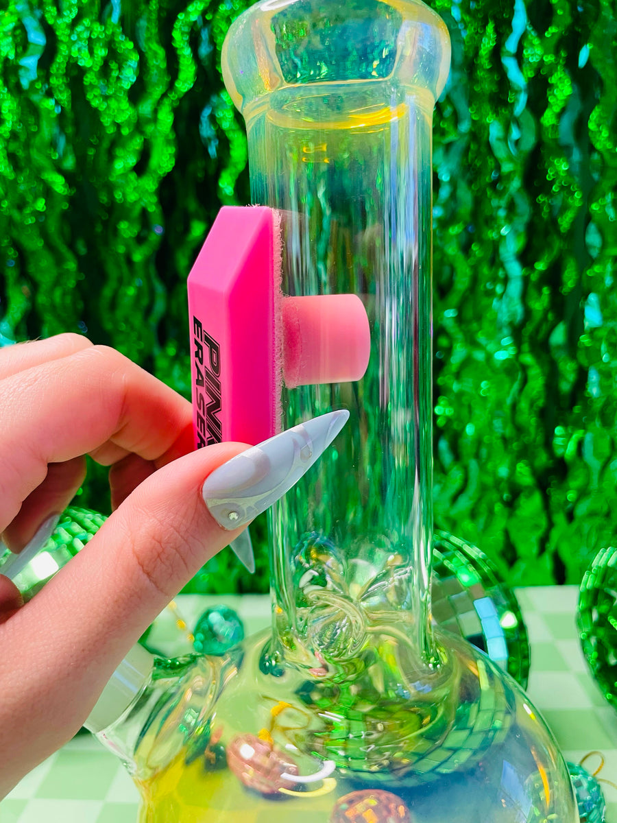 Pink Eraser- Magnetic Glass Cleaner