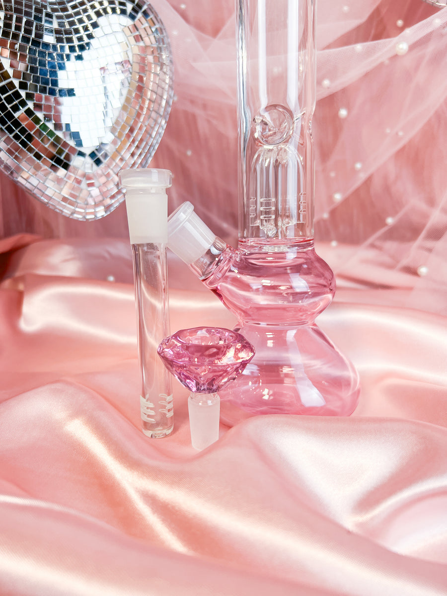 Ice Ice Baby Water Pipe - Pink
