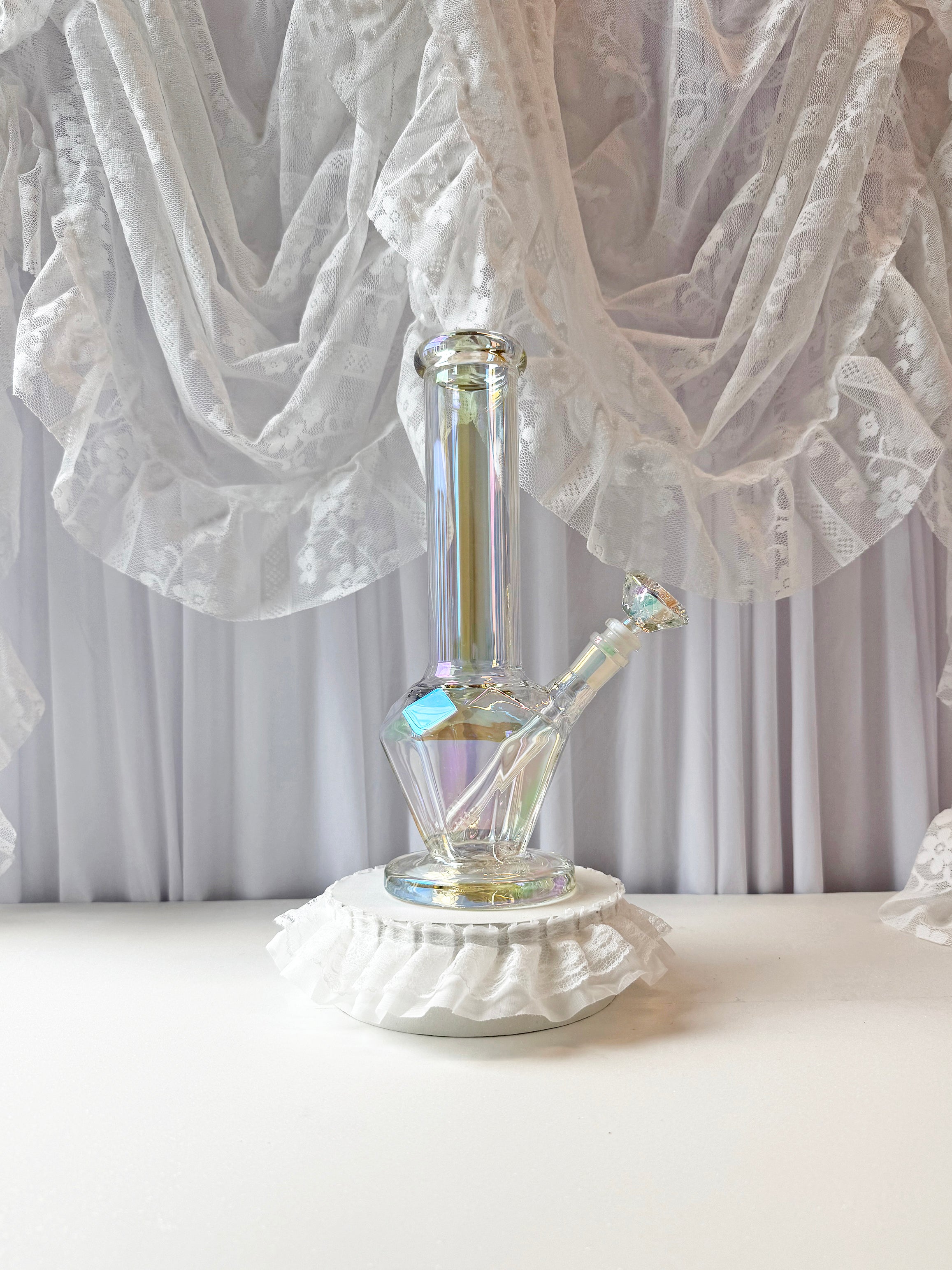 Diamond Bong- Iridescent