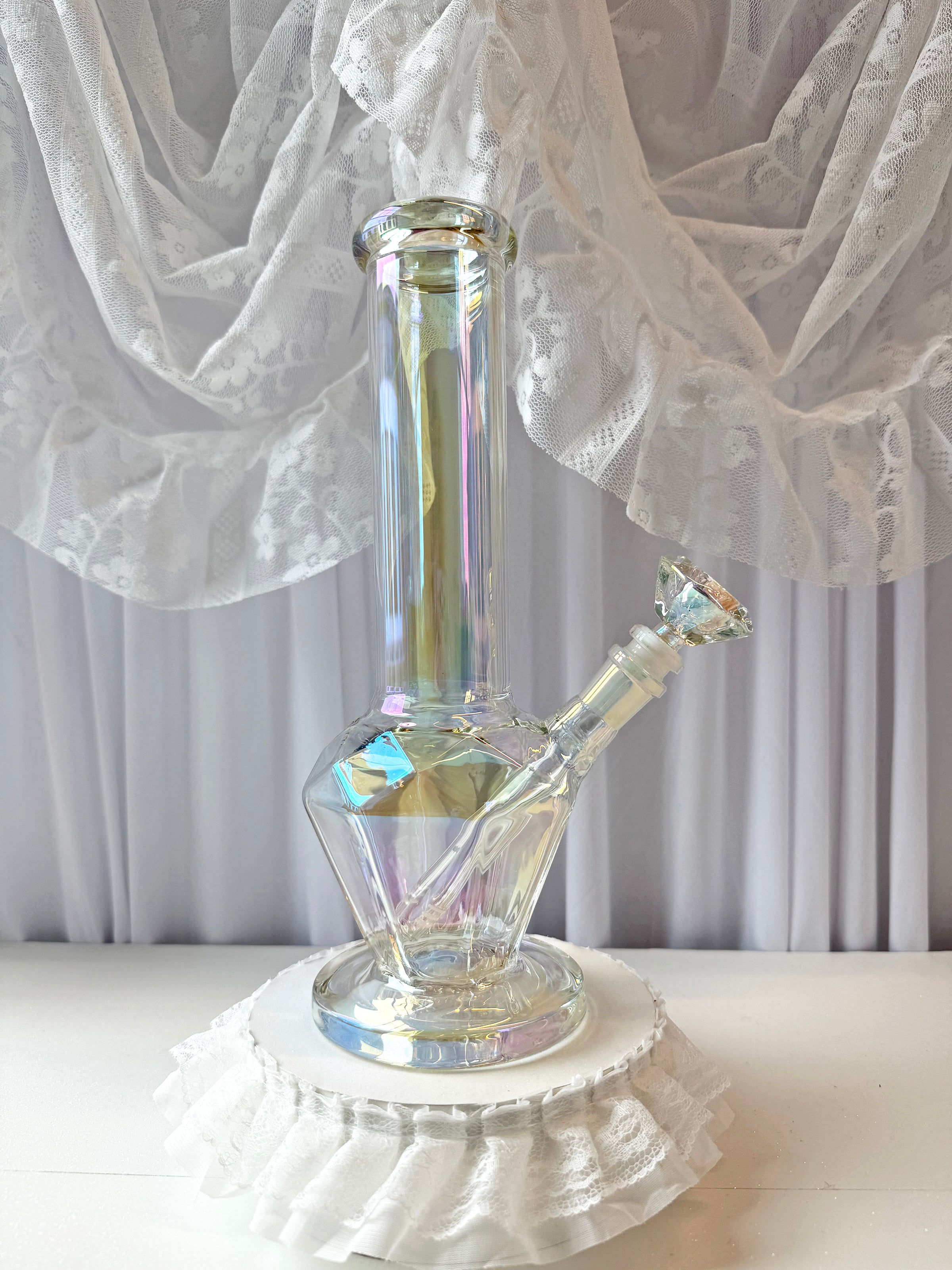 Diamond Bong- Iridescent