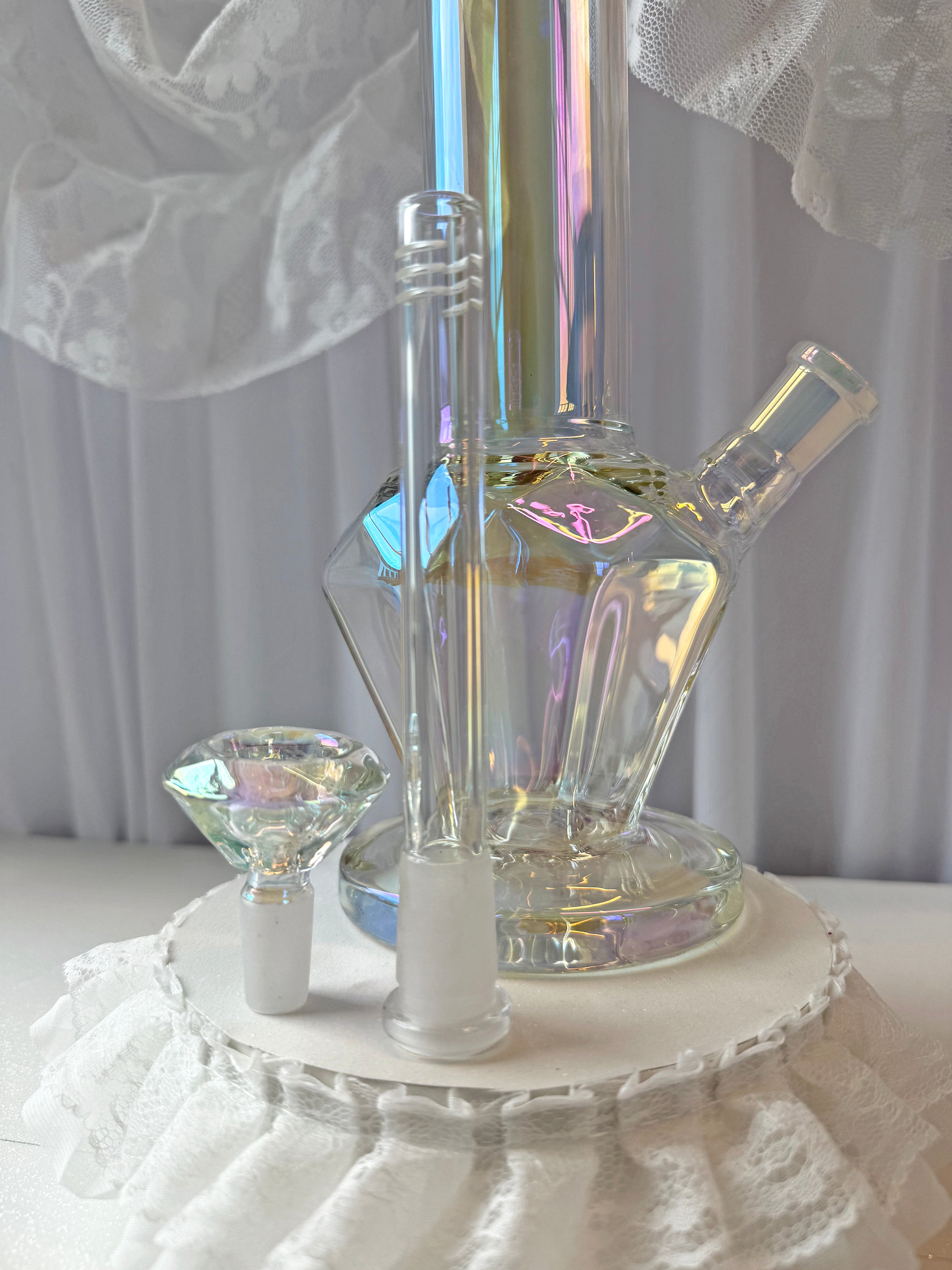 Diamond Bong- Iridescent