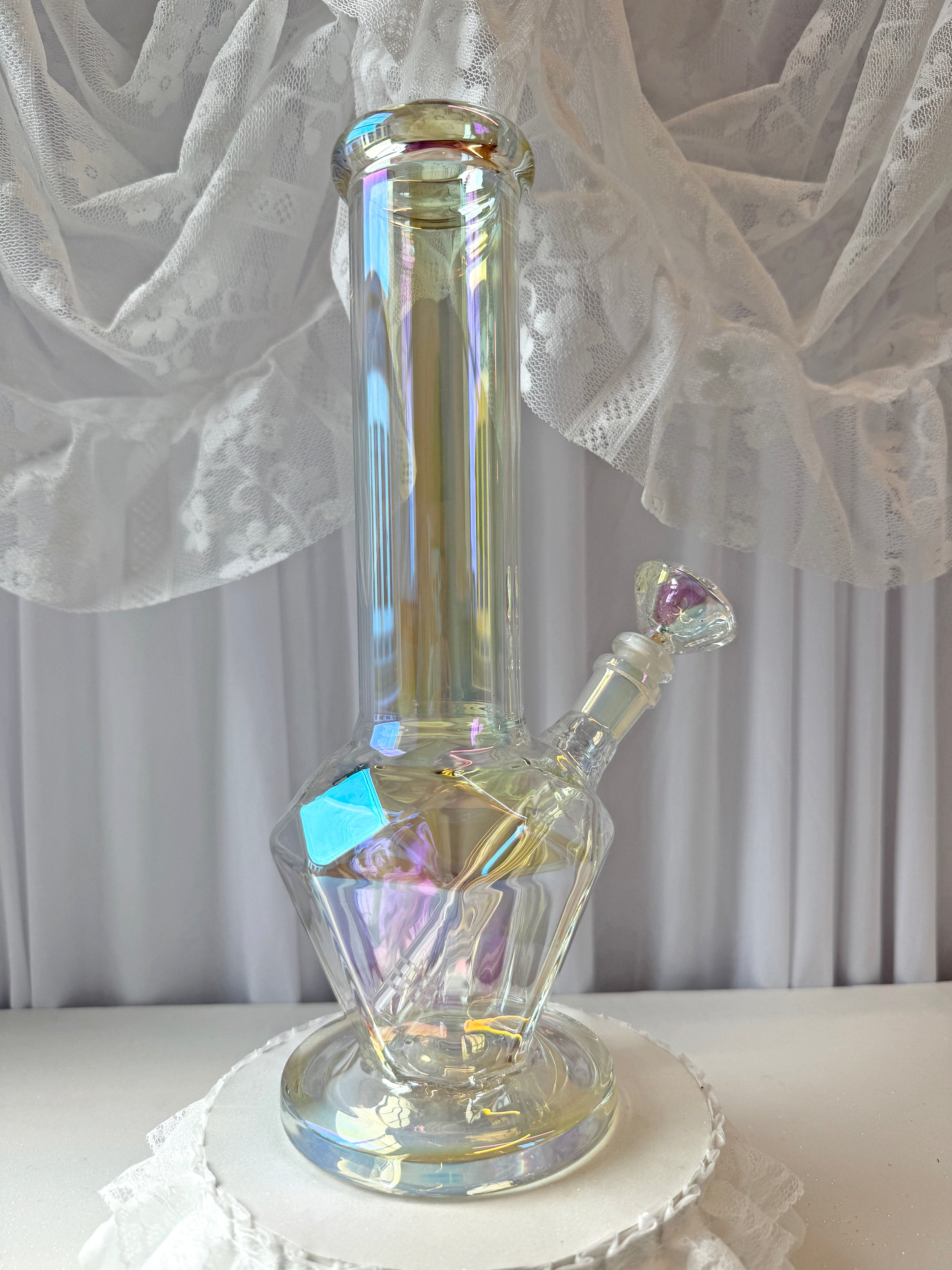 Diamond Bong- Iridescent