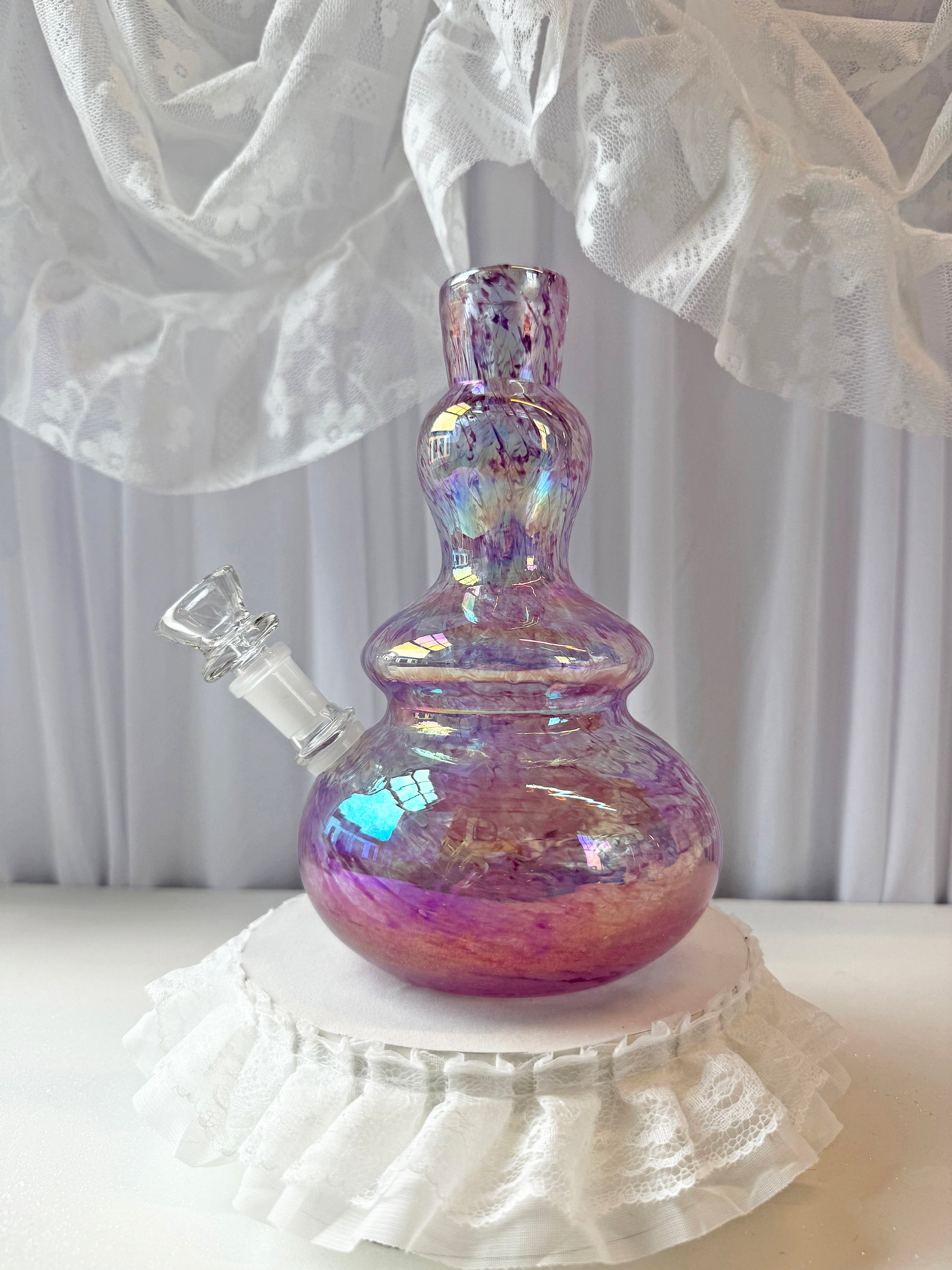 Lilac Soft Glass Bong