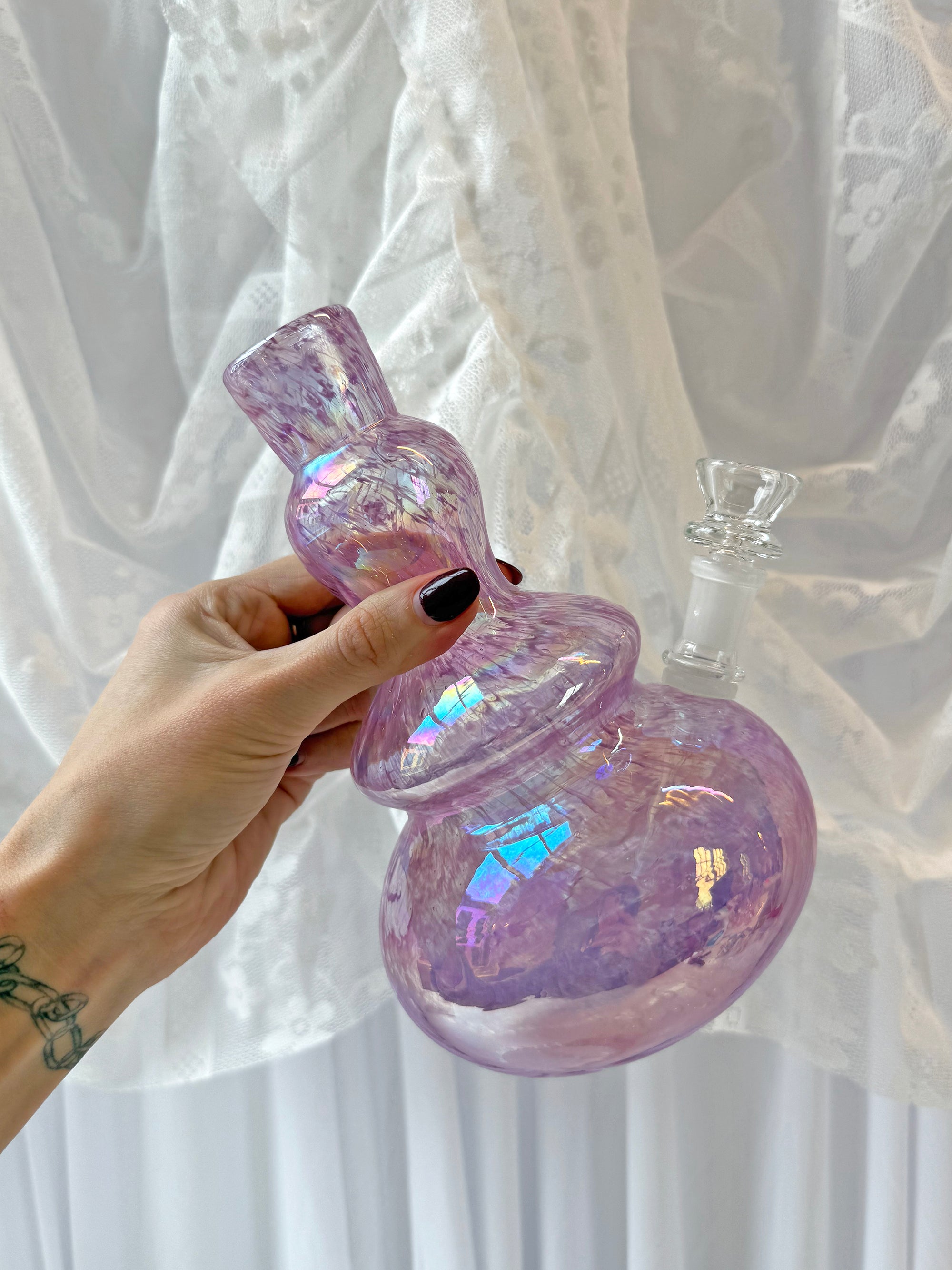 Lilac Soft Glass Bong