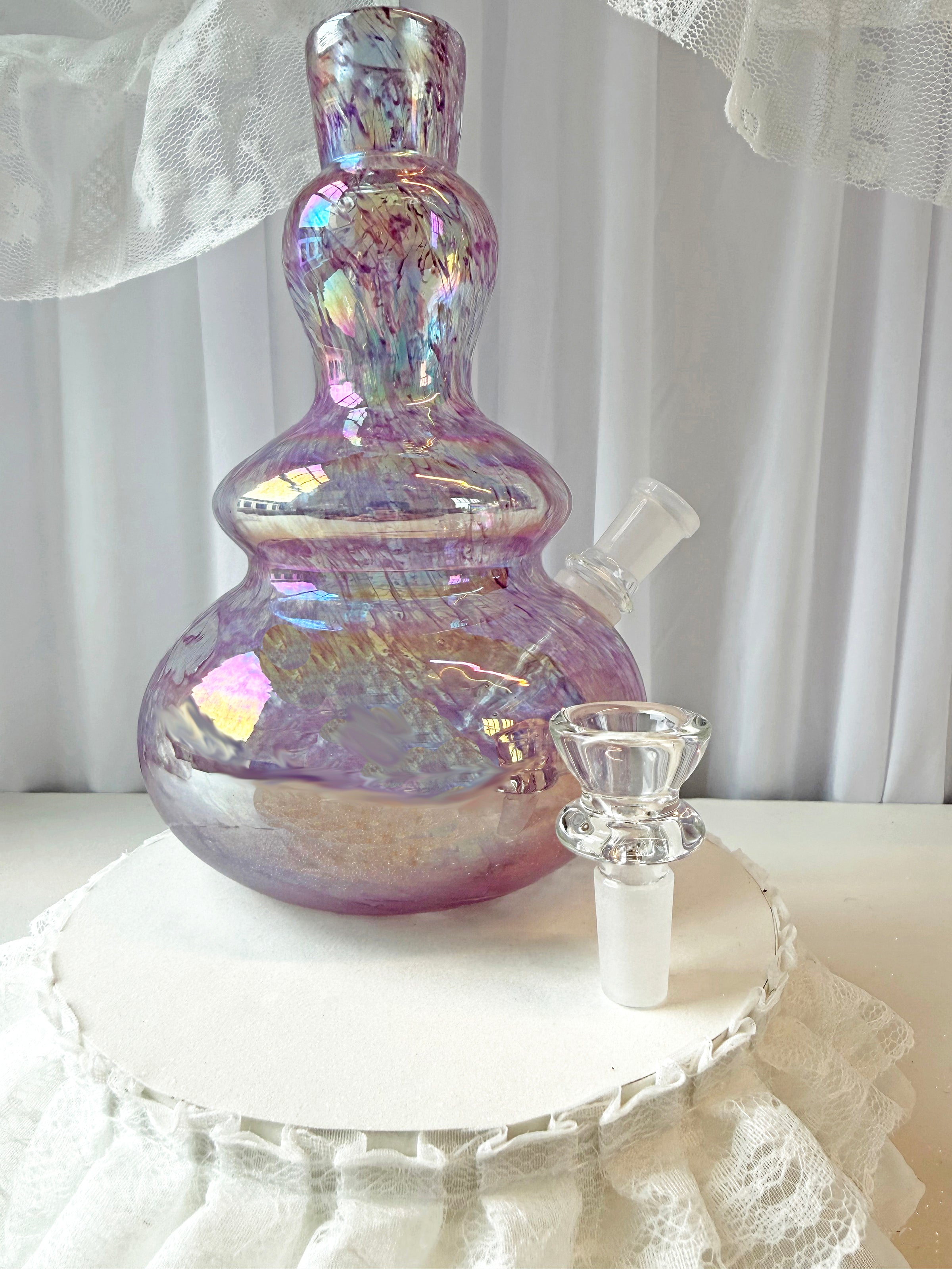 Lilac Soft Glass Bong