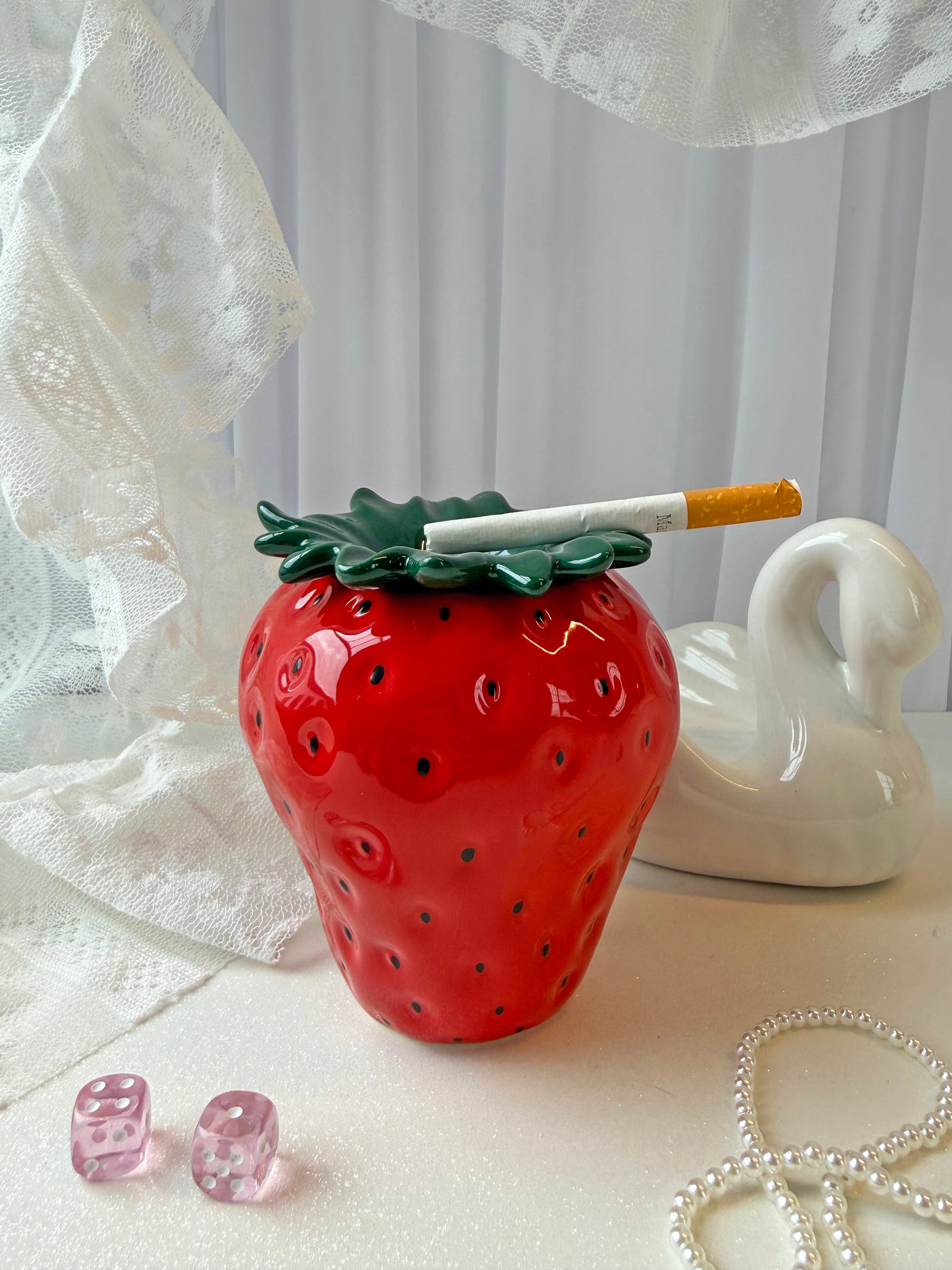 Strawberry Ash Tray