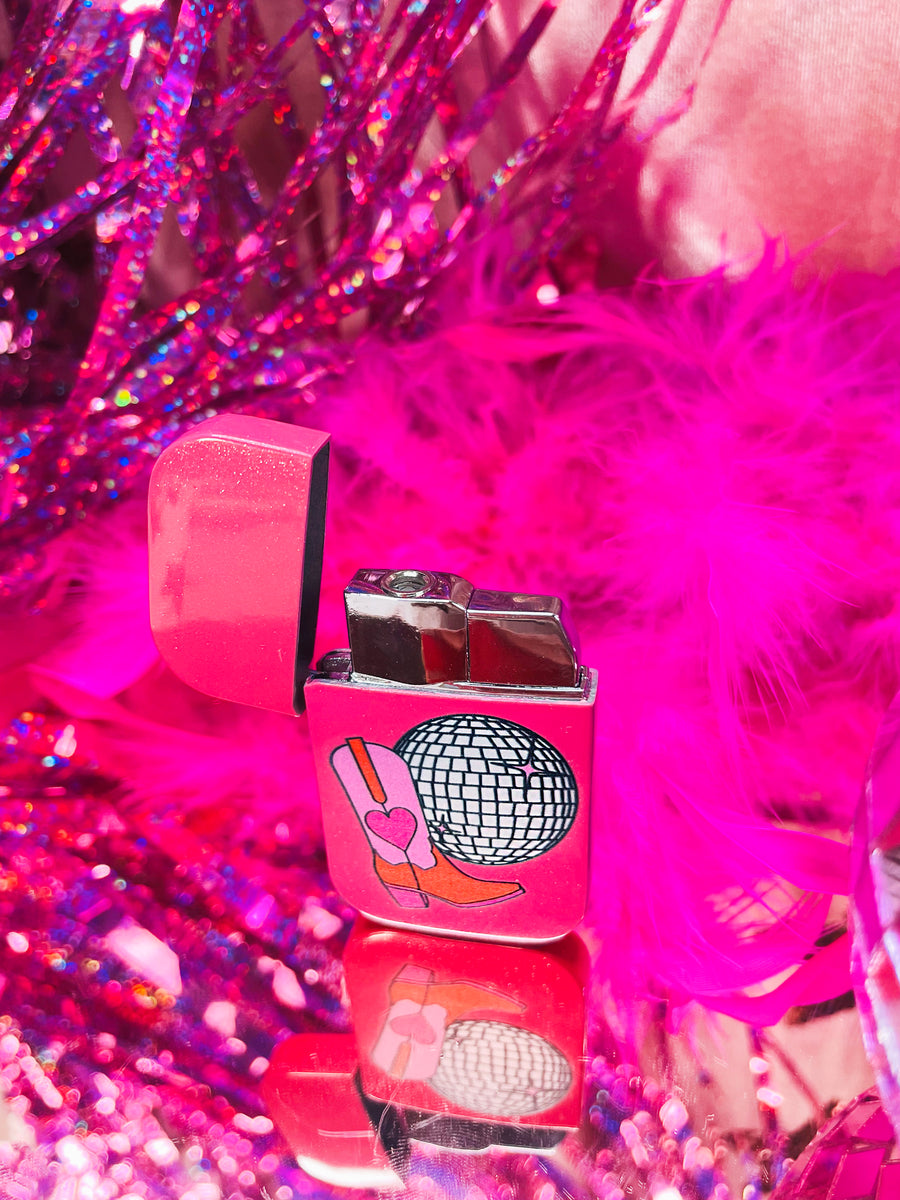 Disco Cowgirl Lighter