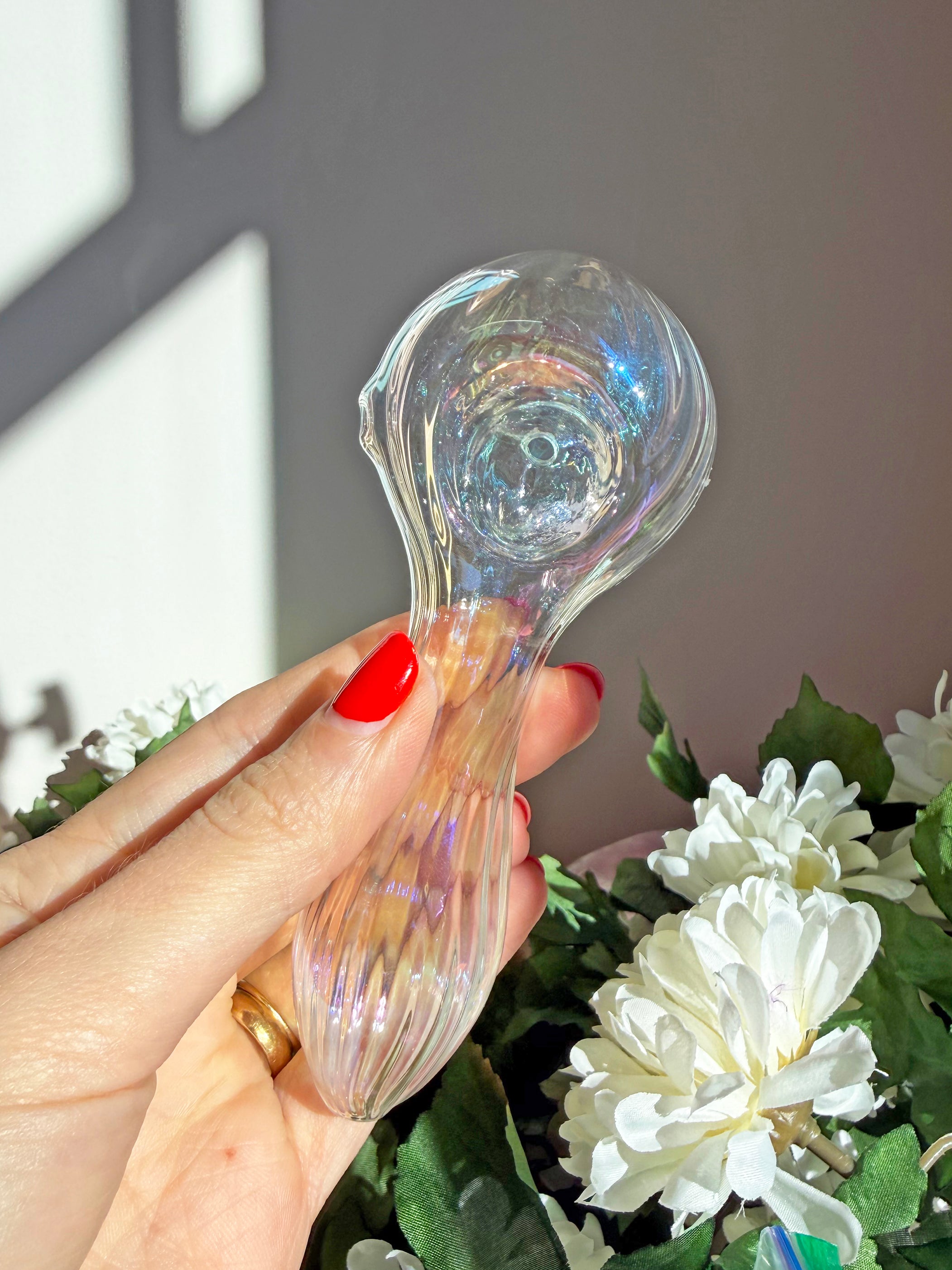 Iridescent Swirl Pipe