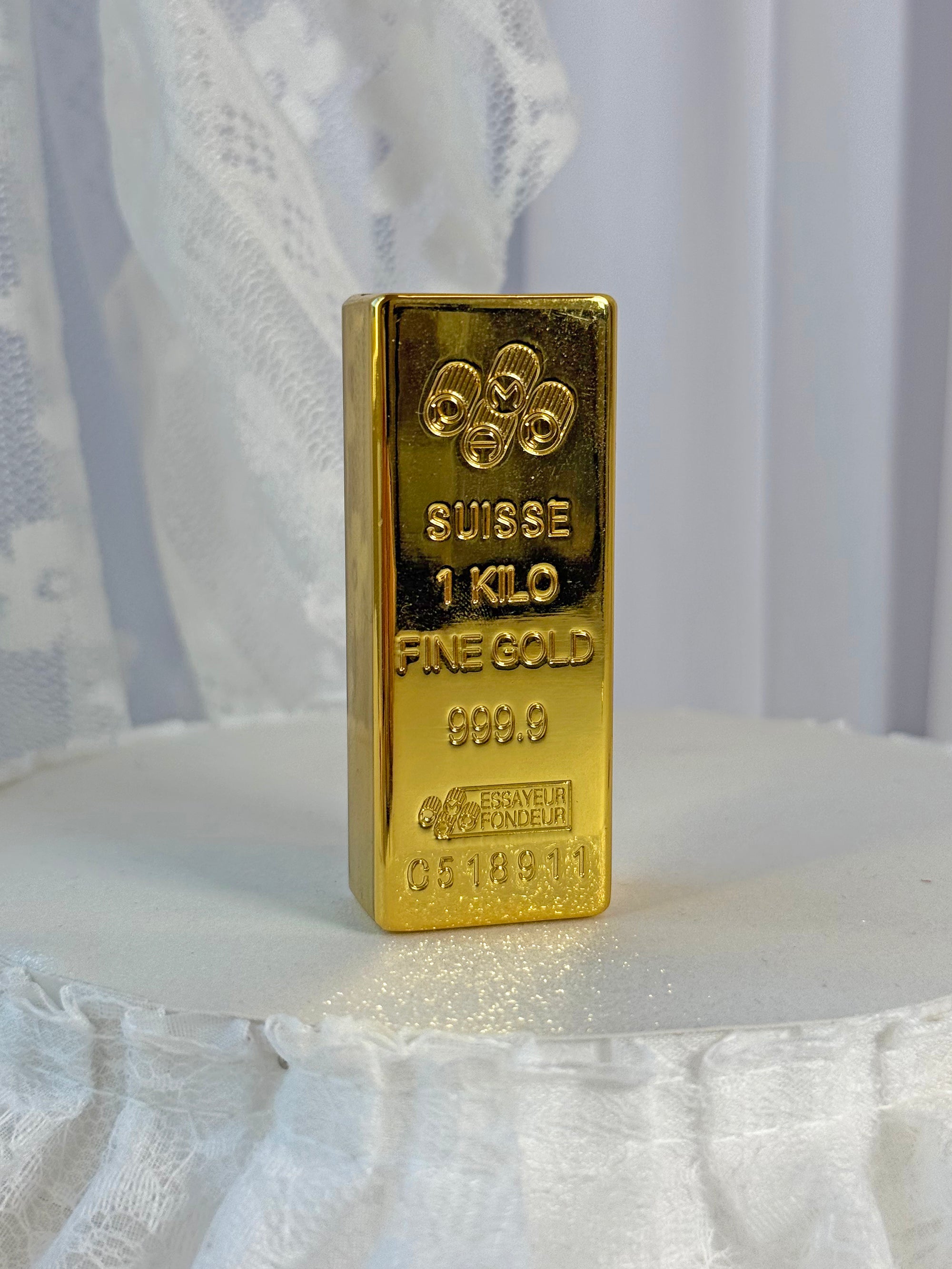 Gold Bar Lighter Case