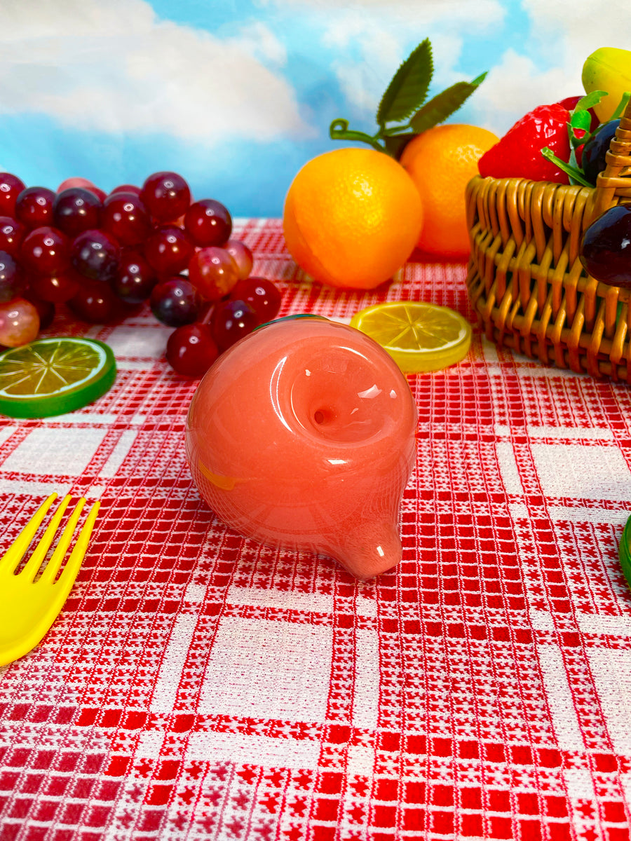 Peach Fruit Pipe- Peach