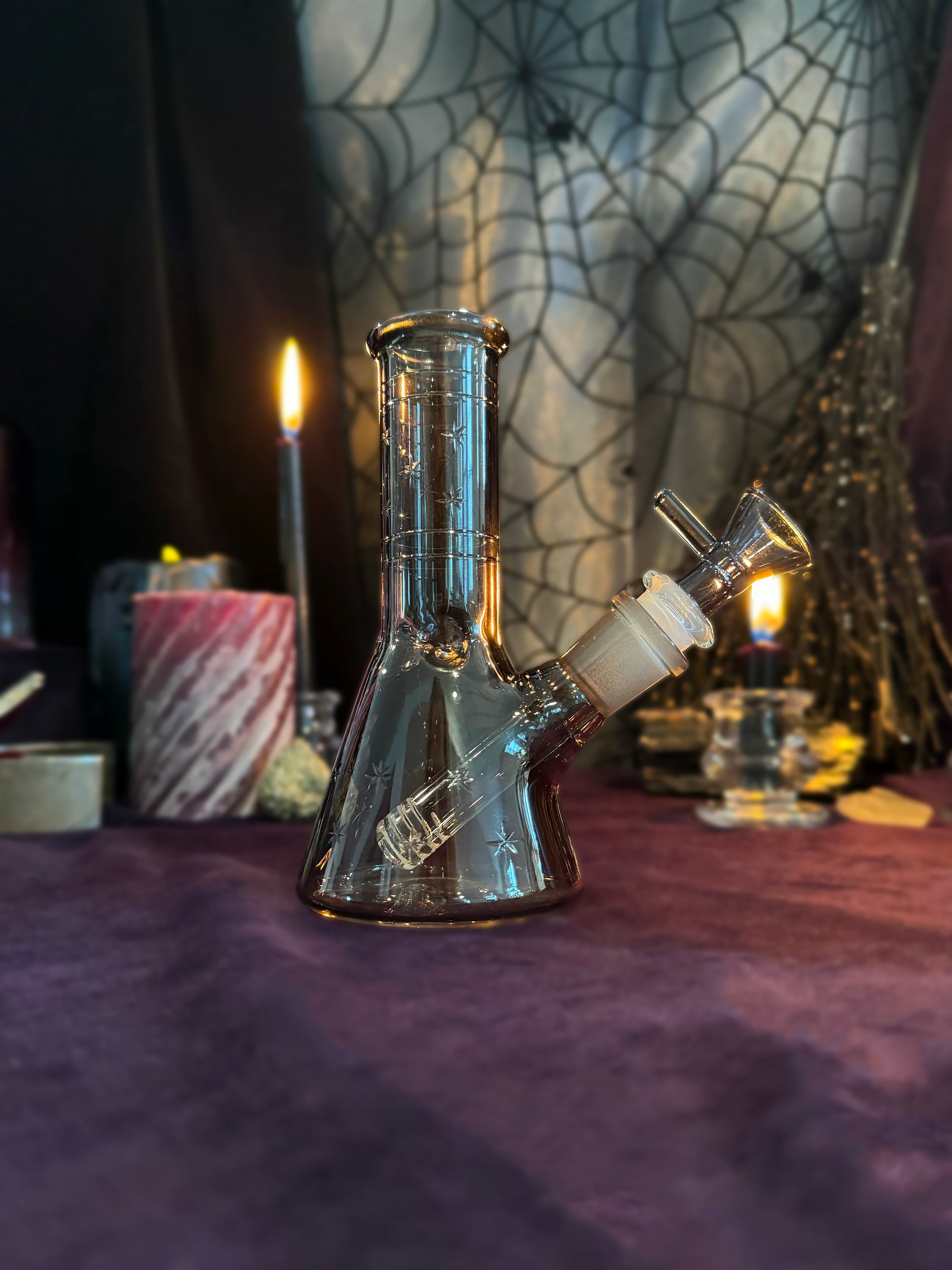 Mini Starburst Bong- Black