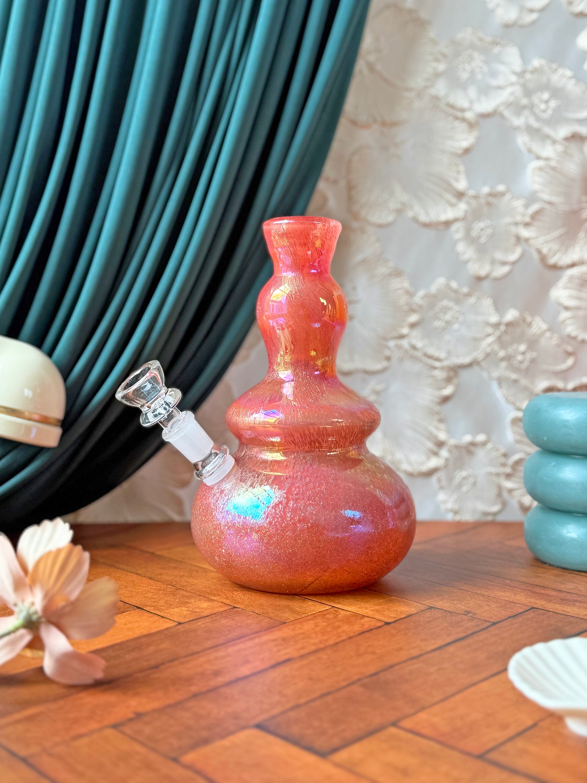 Ruby Soft Glass Bong