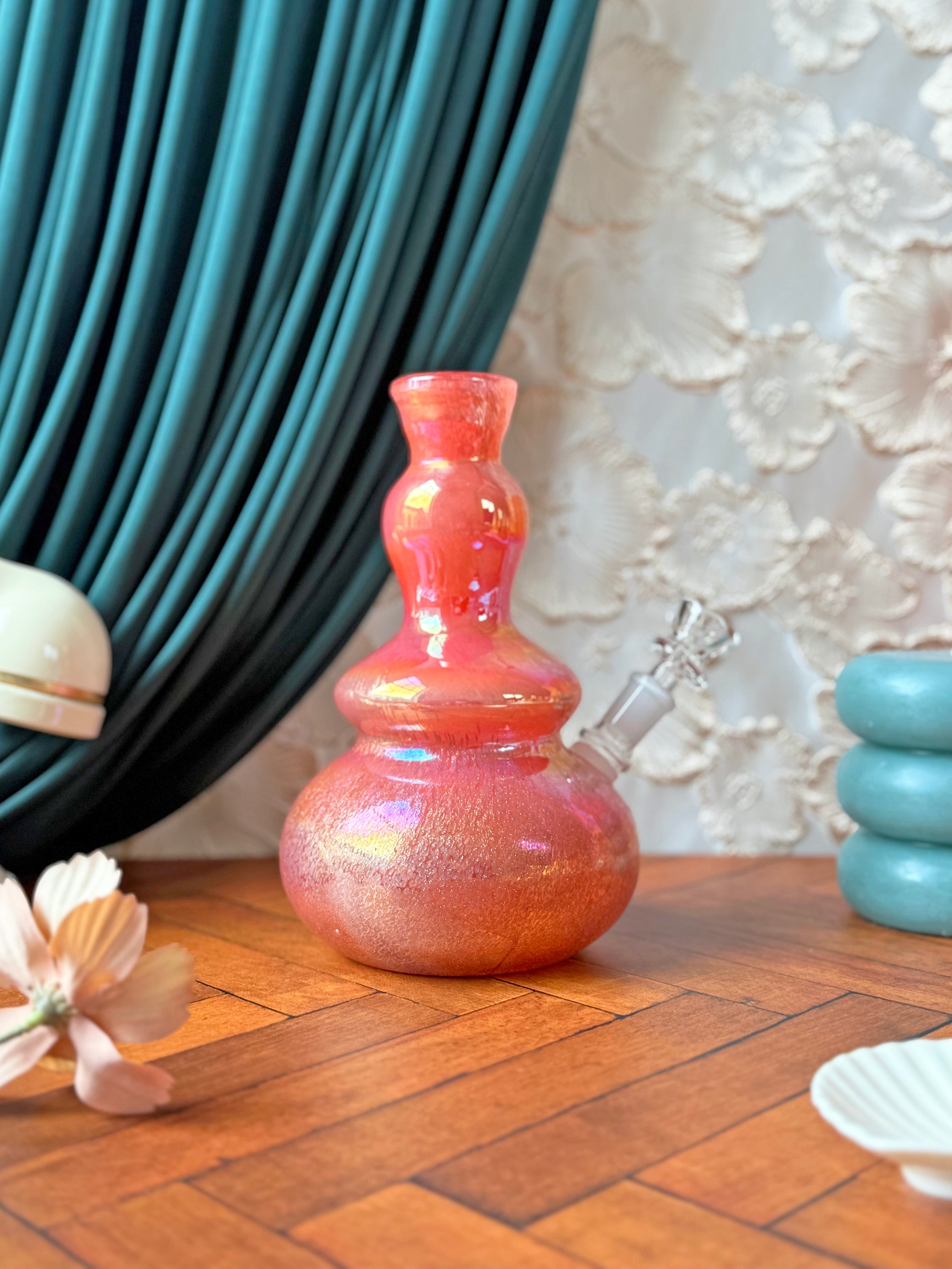 Ruby Soft Glass Bong