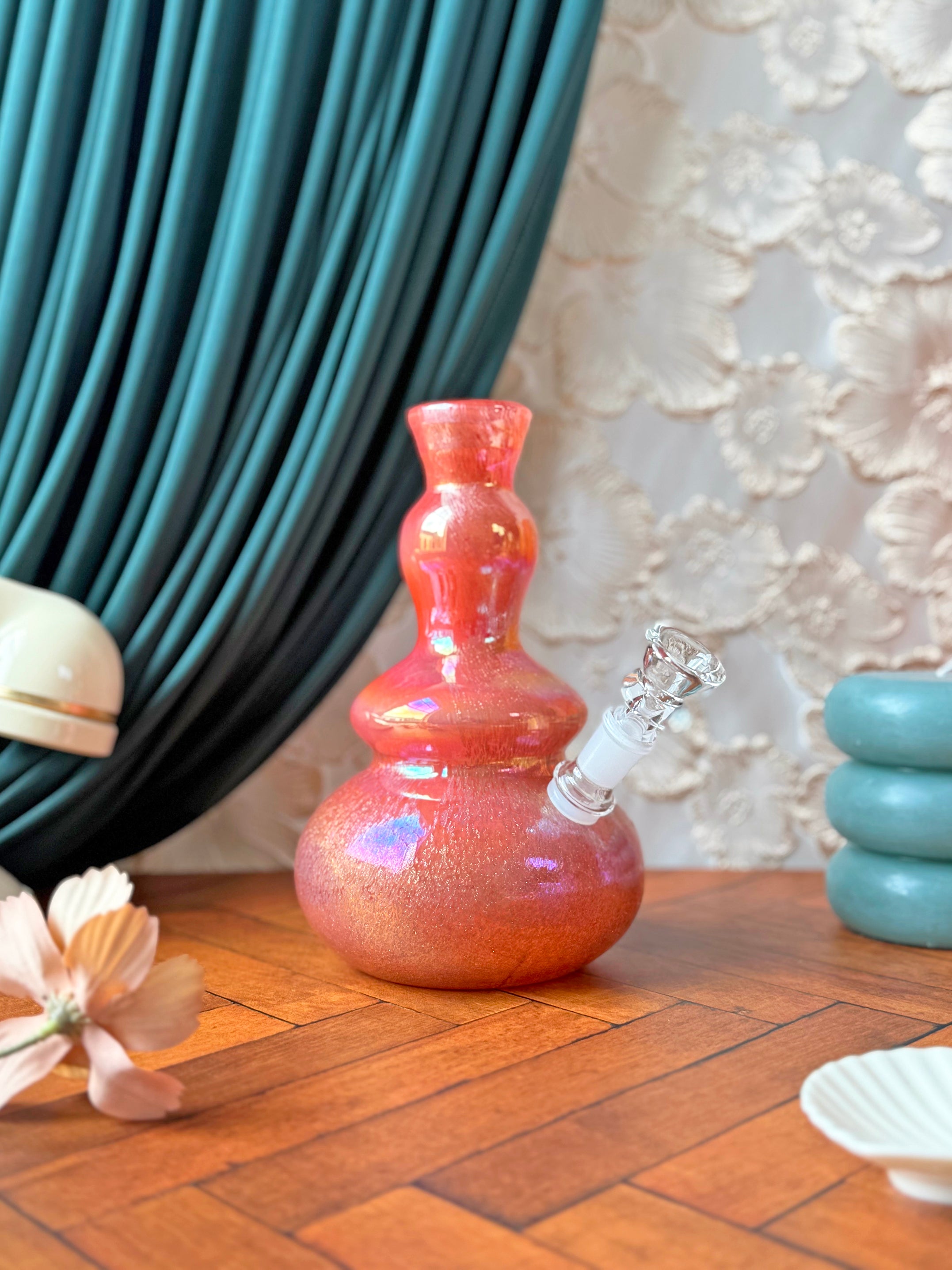 Ruby Soft Glass Bong