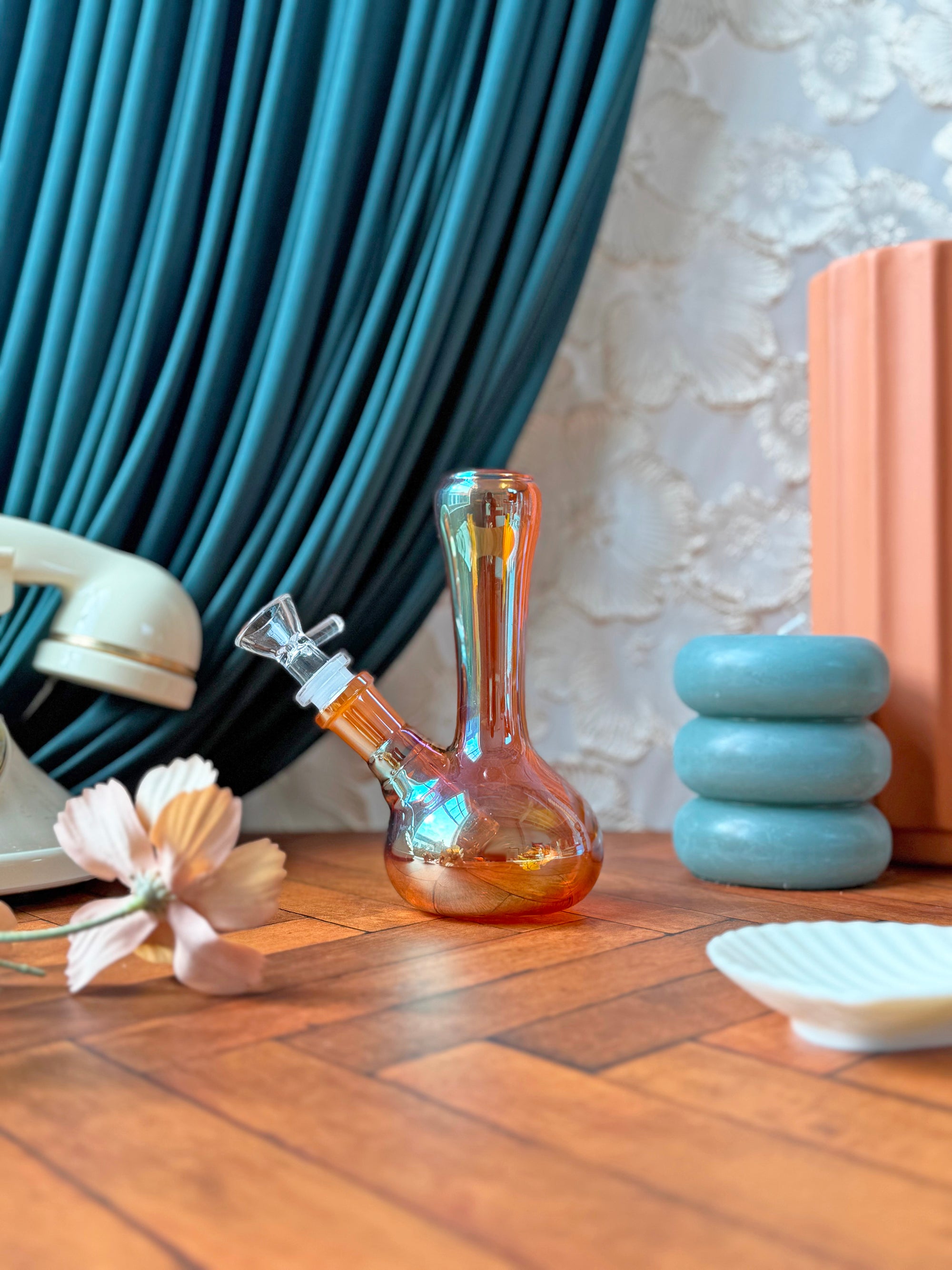 Aura Mini Bong- Amber