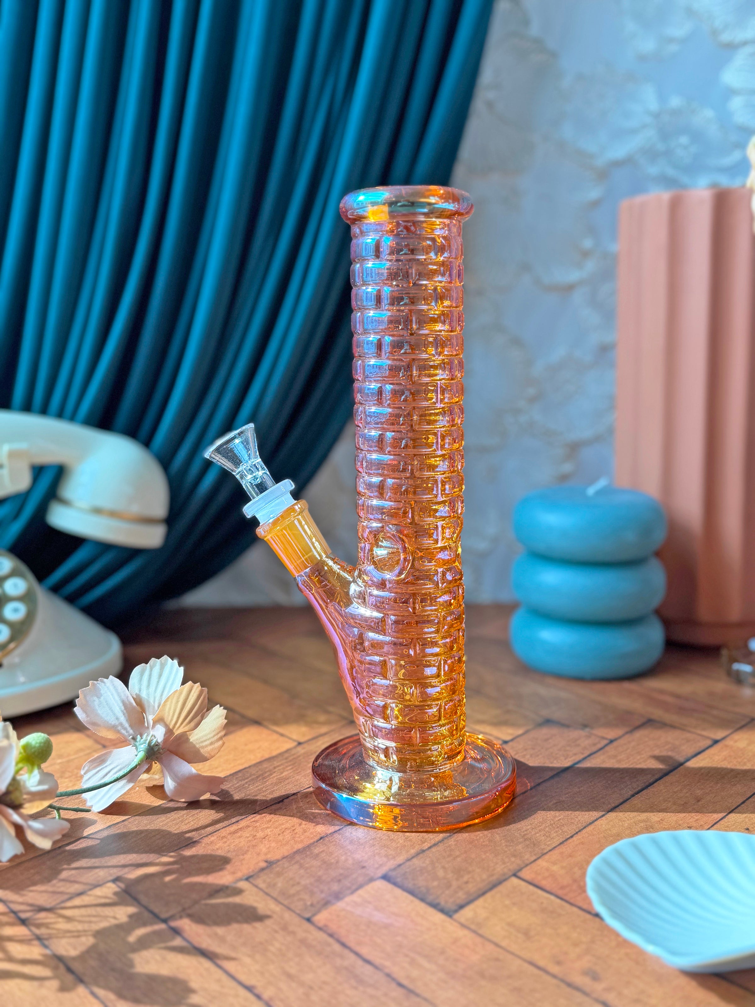 Smokestack Bong- Flame