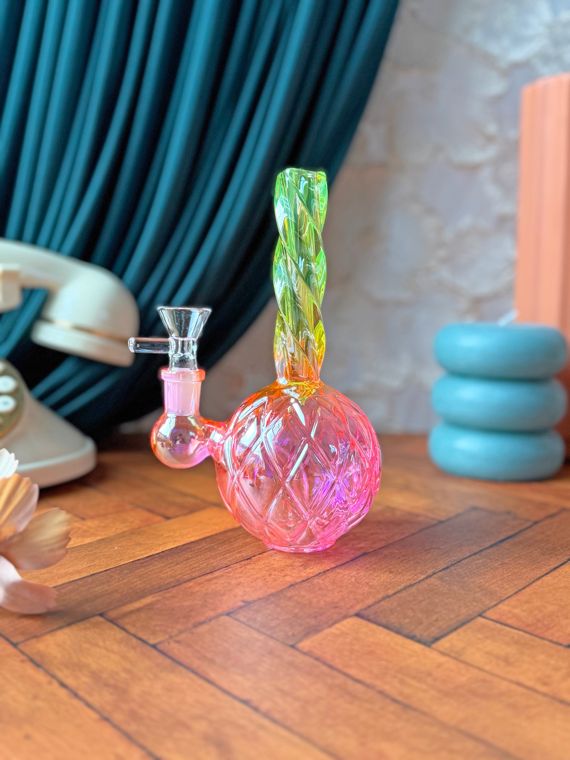 Neon Ombre Mini Bong