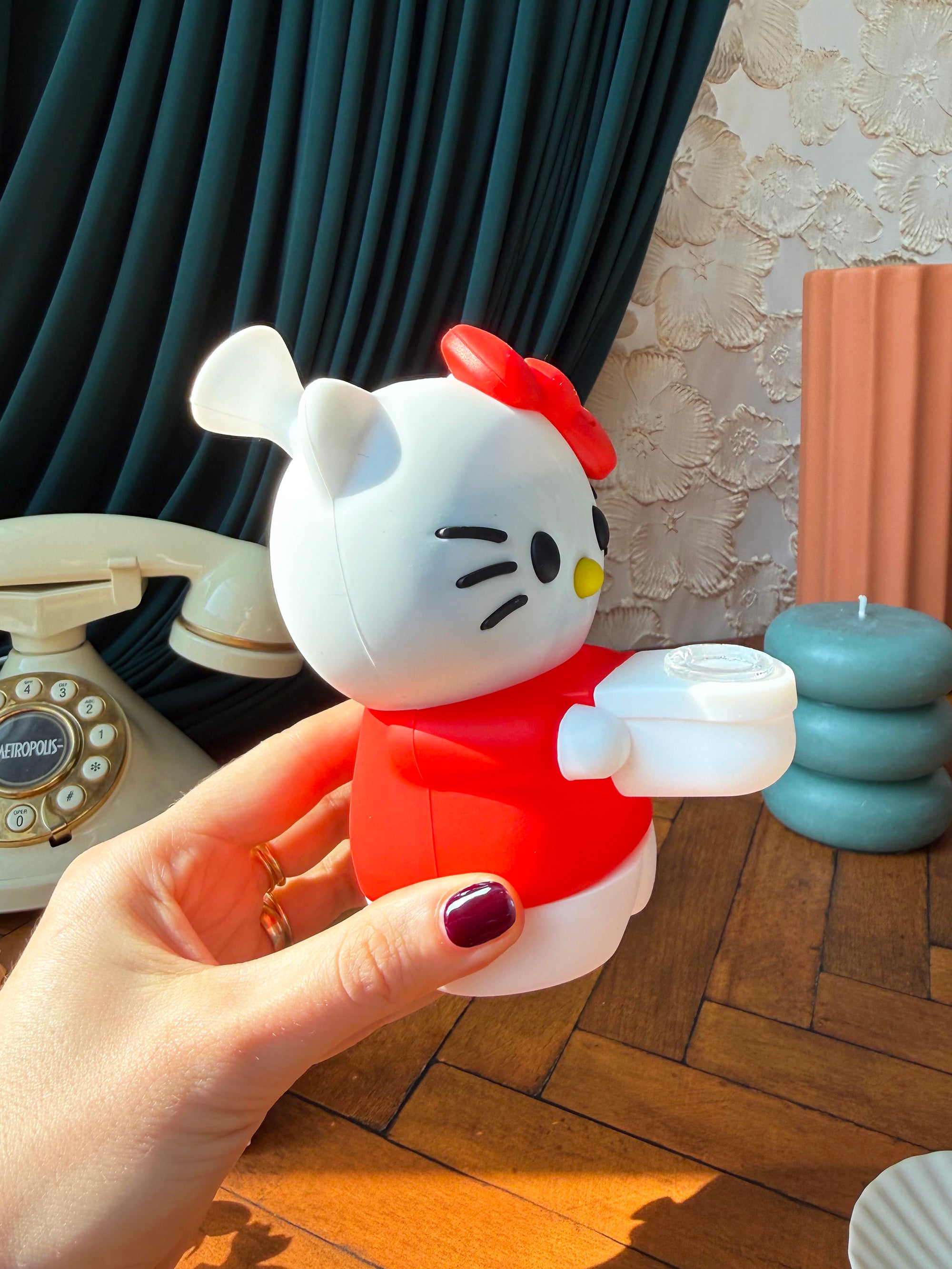 High Cat Silicone Bubbler