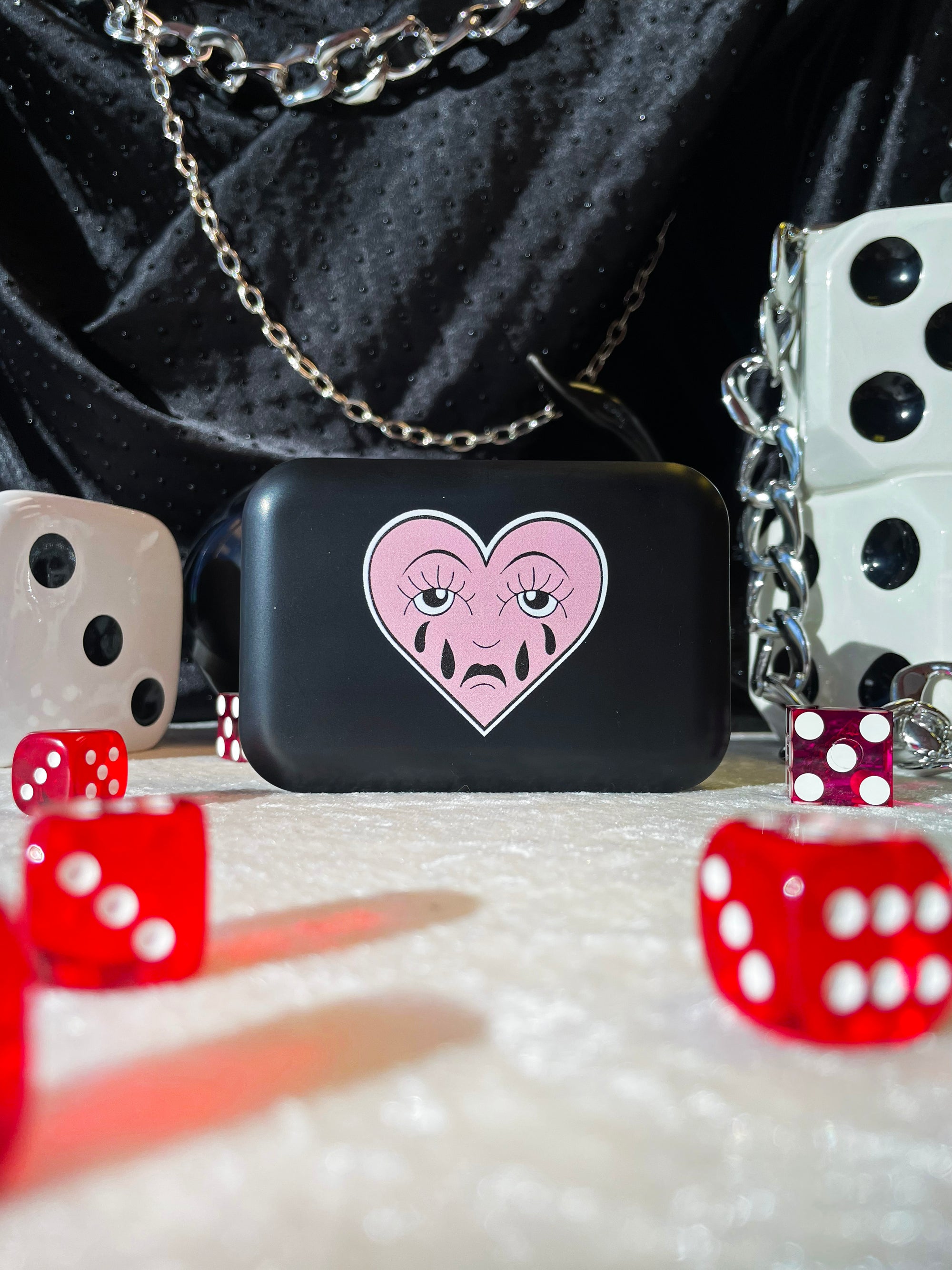 Crying Heart Stash Box