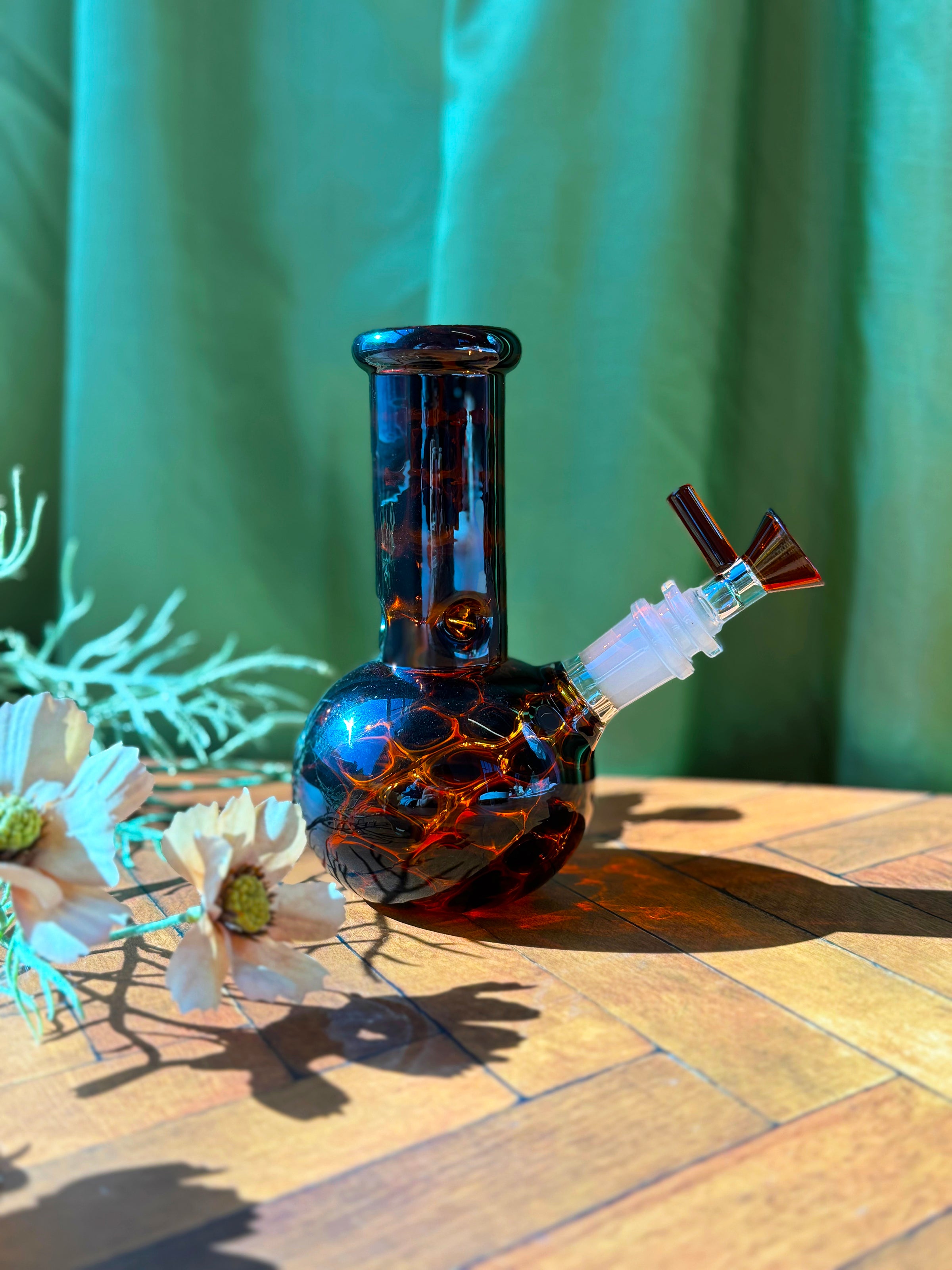 Tortoise Shell Mini Bong