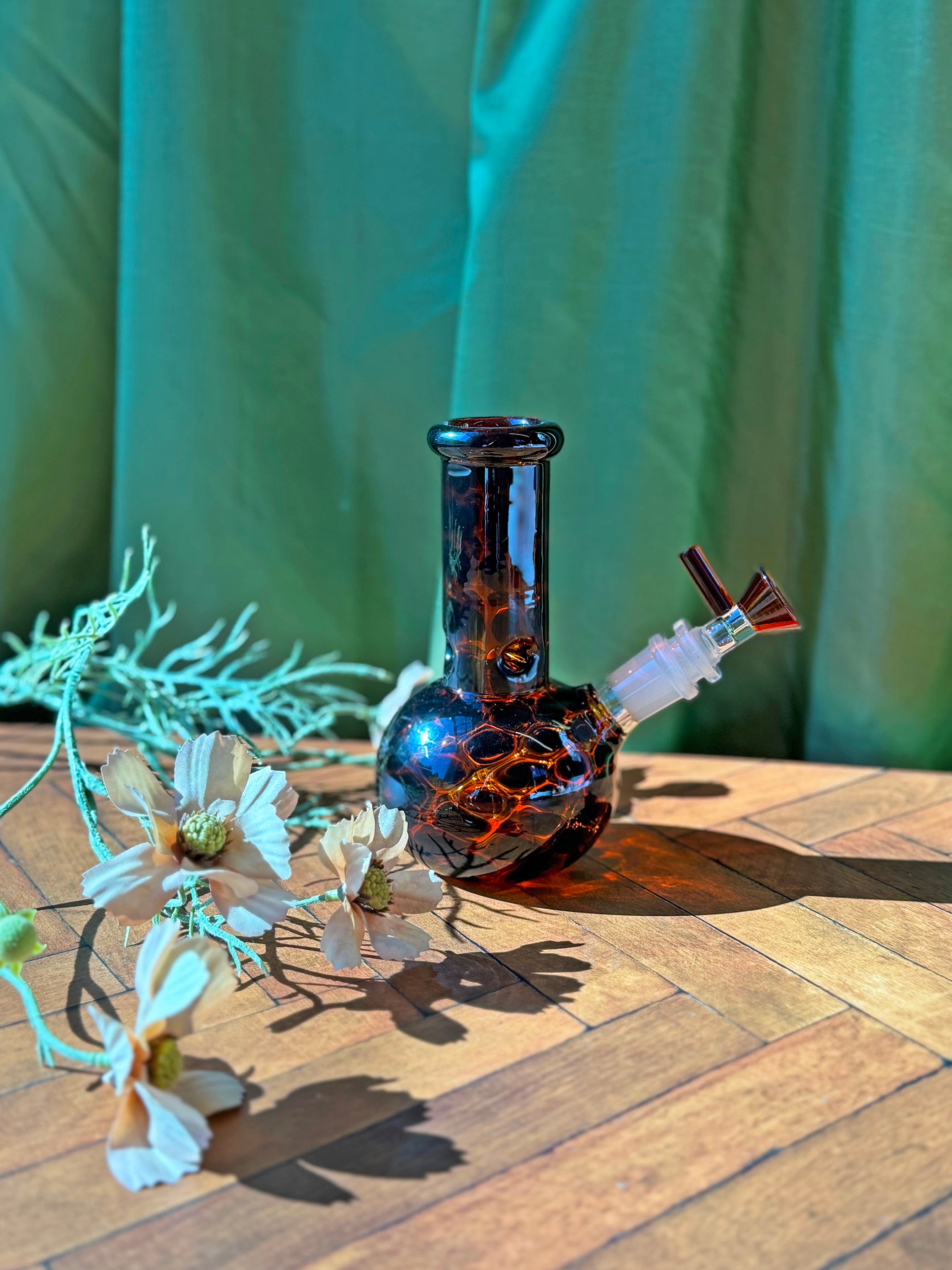 Tortoise Shell Mini Bong