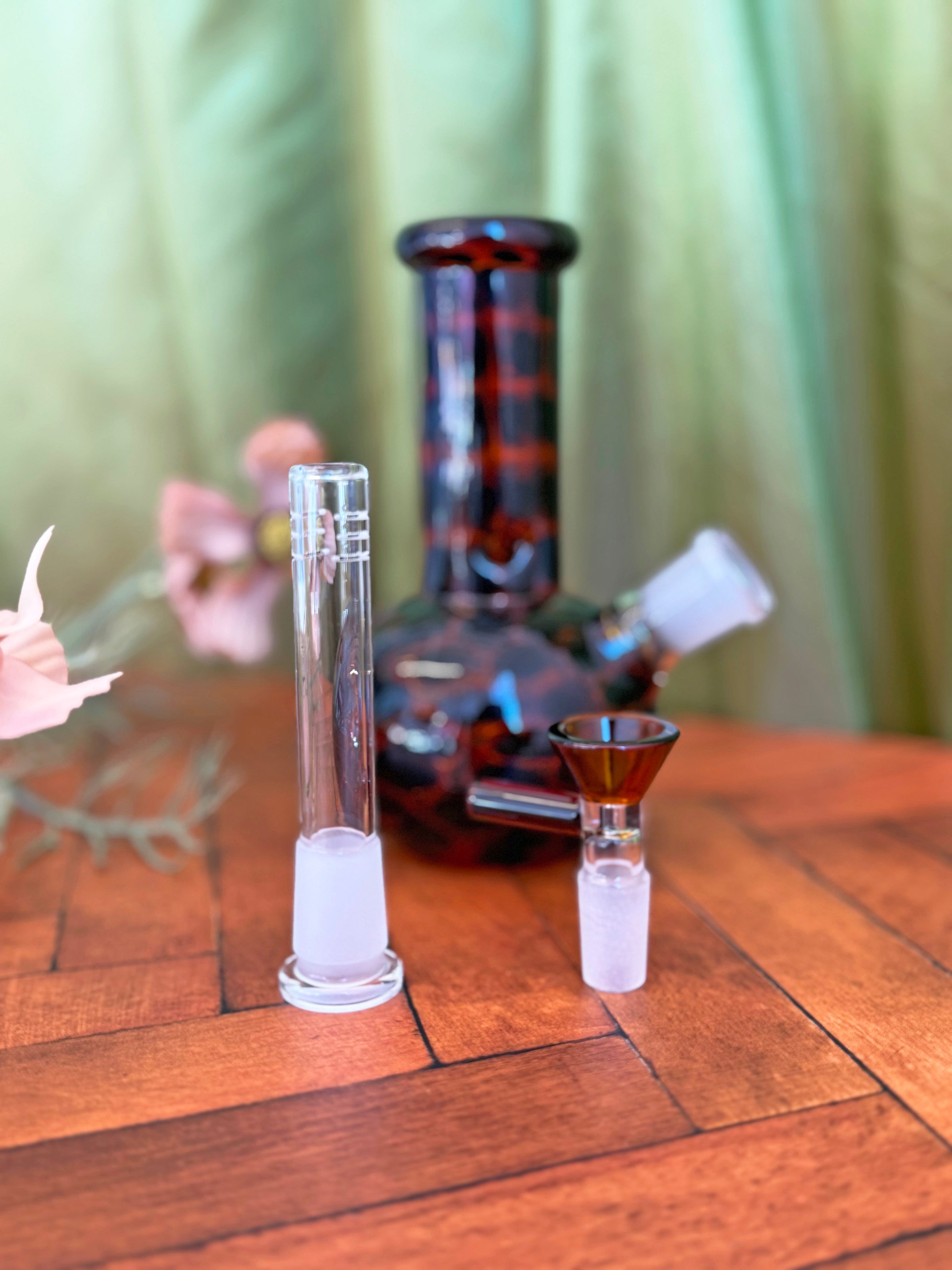 Tortoise Shell Mini Bong