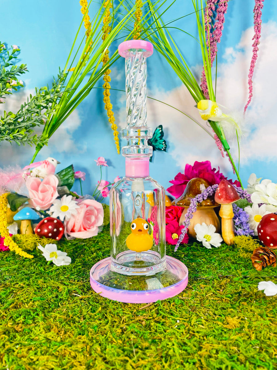 Duckie Water Pipe- Pink