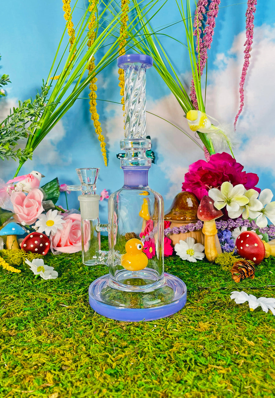 Duckie Water Pipe- Purple
