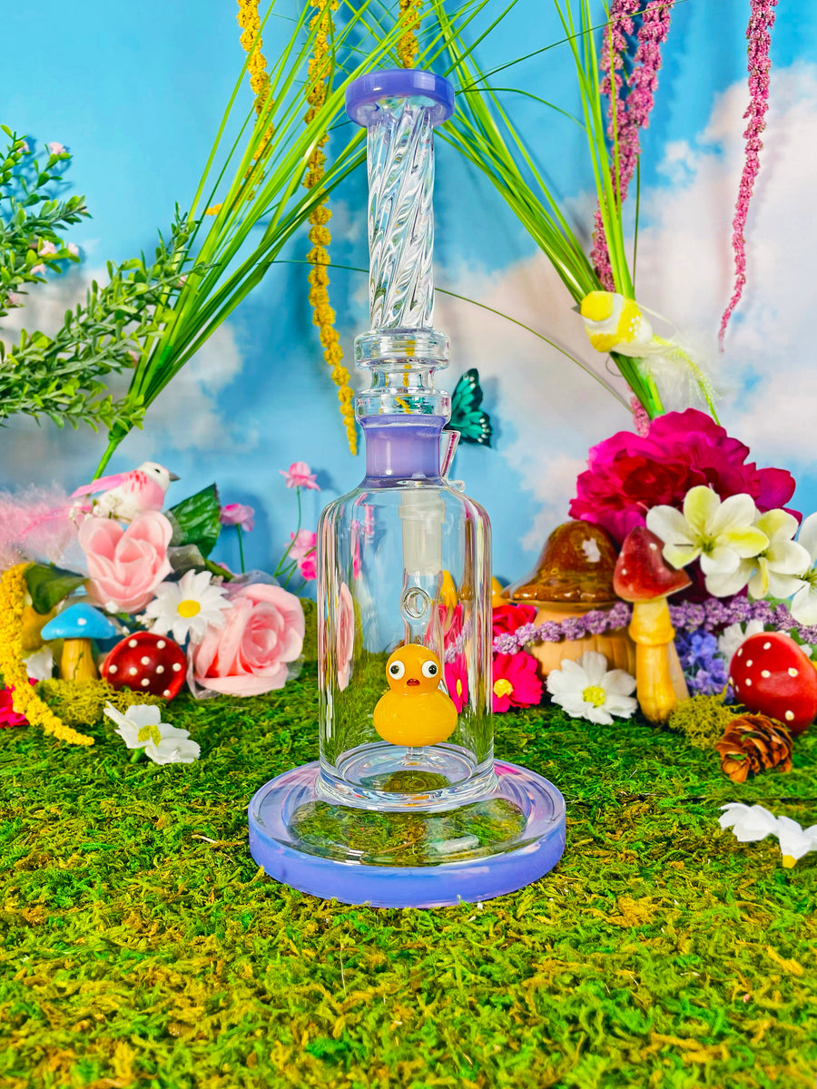 Duckie Water Pipe- Purple