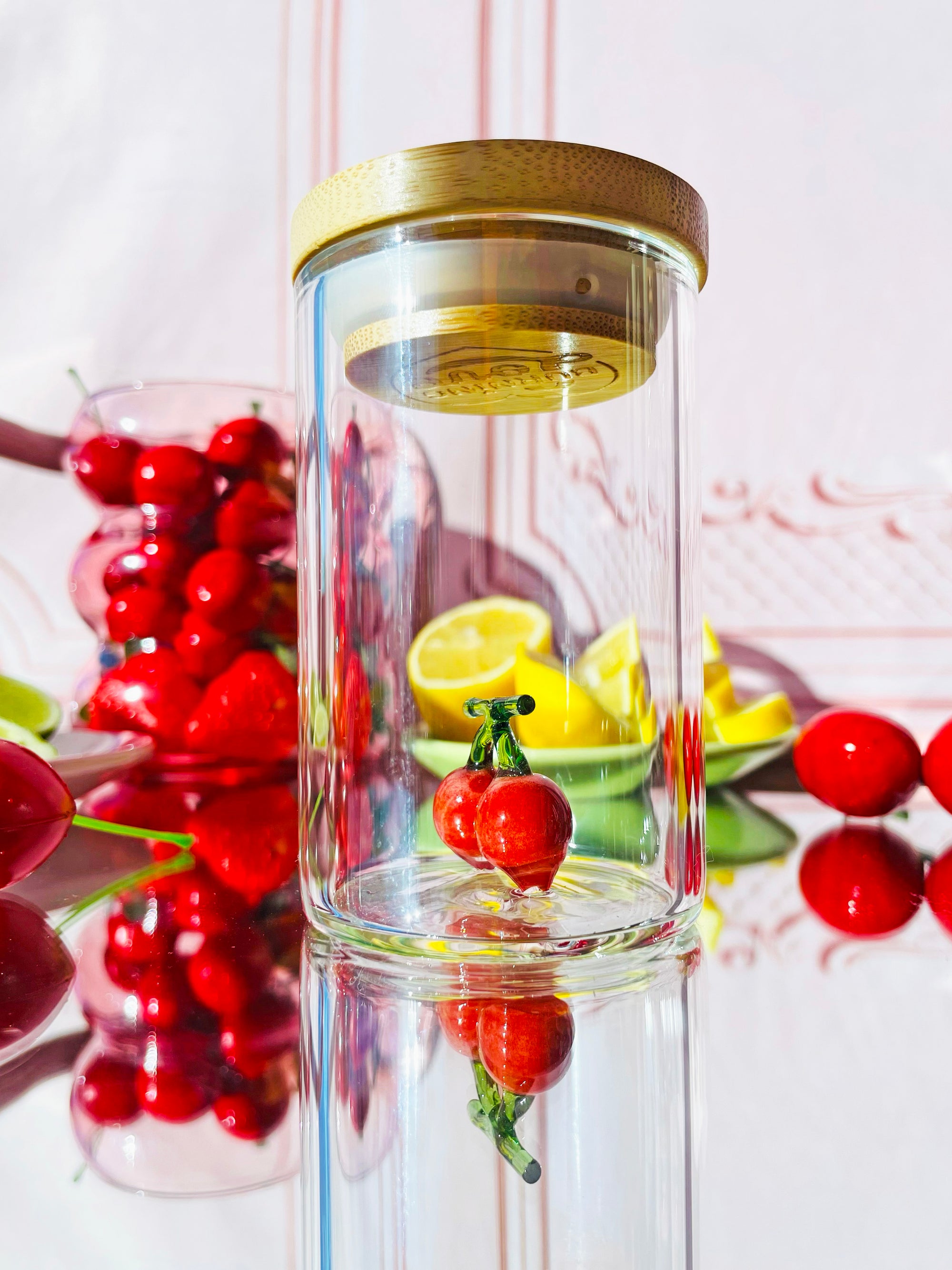 Maraschino Cherry Stash Jar