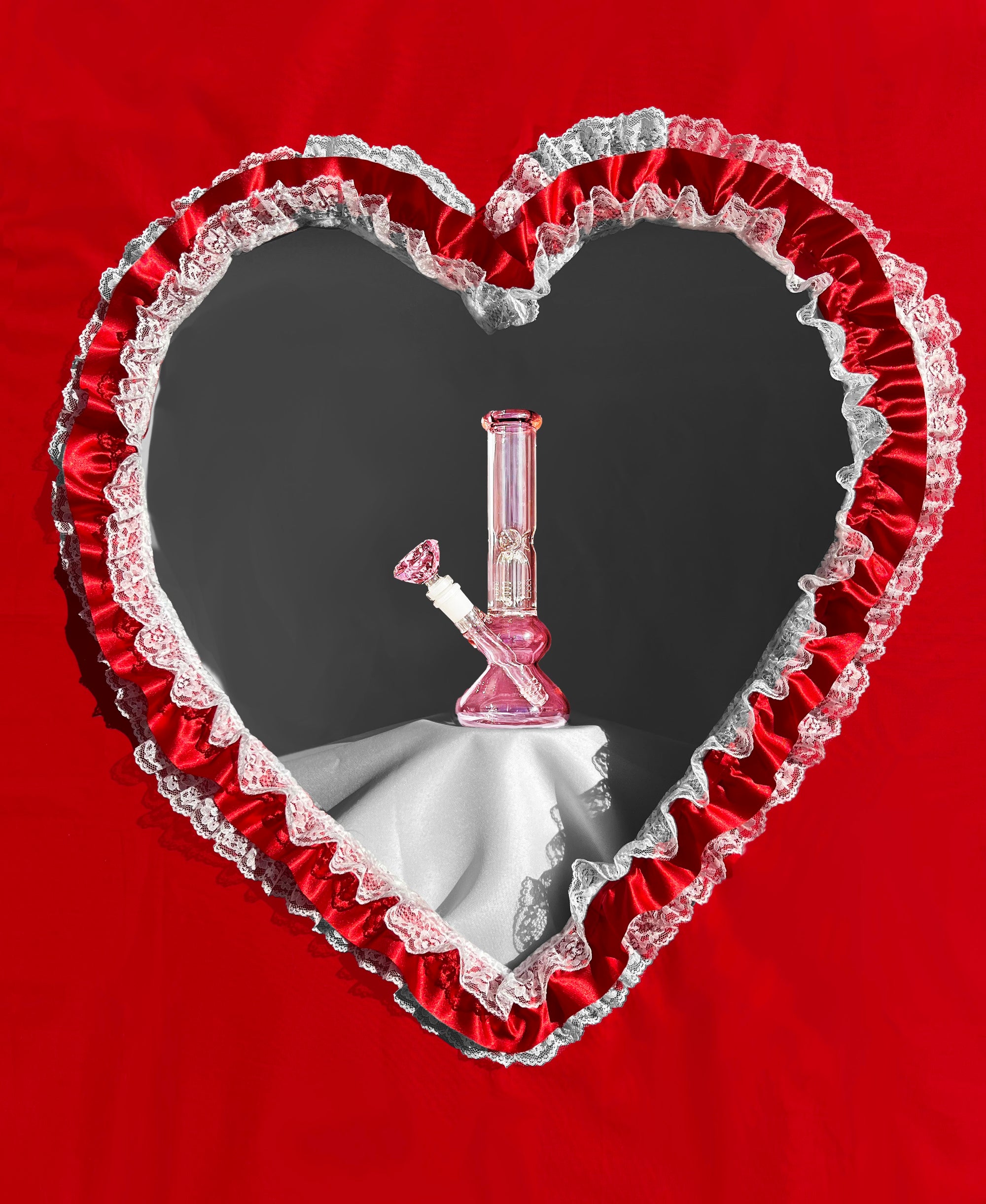 Ice Ice Baby Water Pipe - Pink