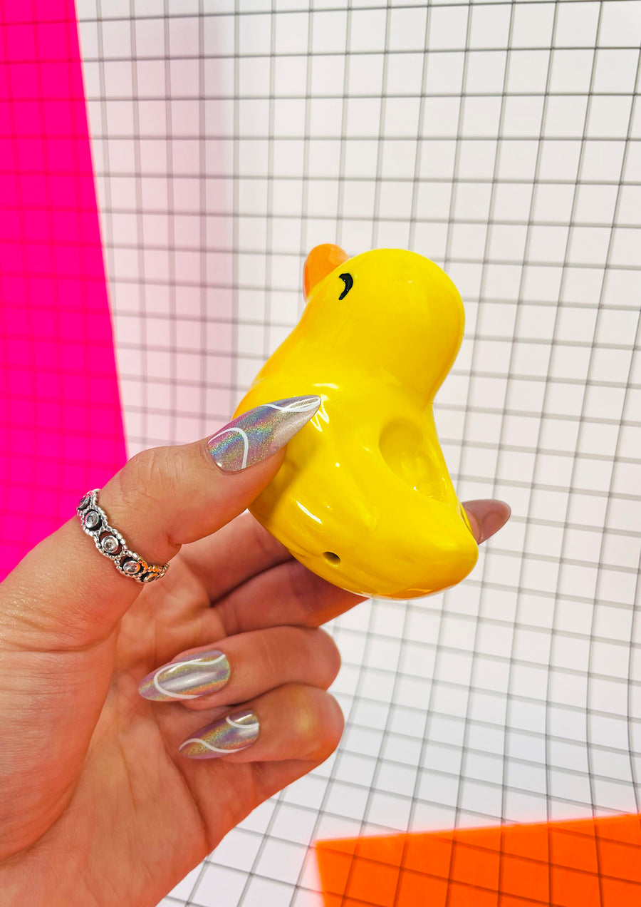 Ceramic Duck Pipe
