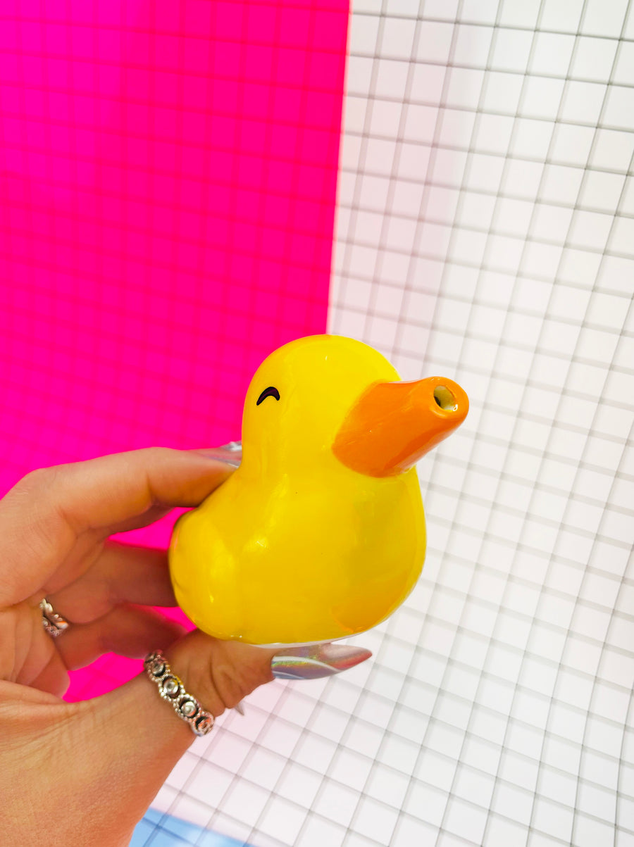 Ceramic Duck Pipe