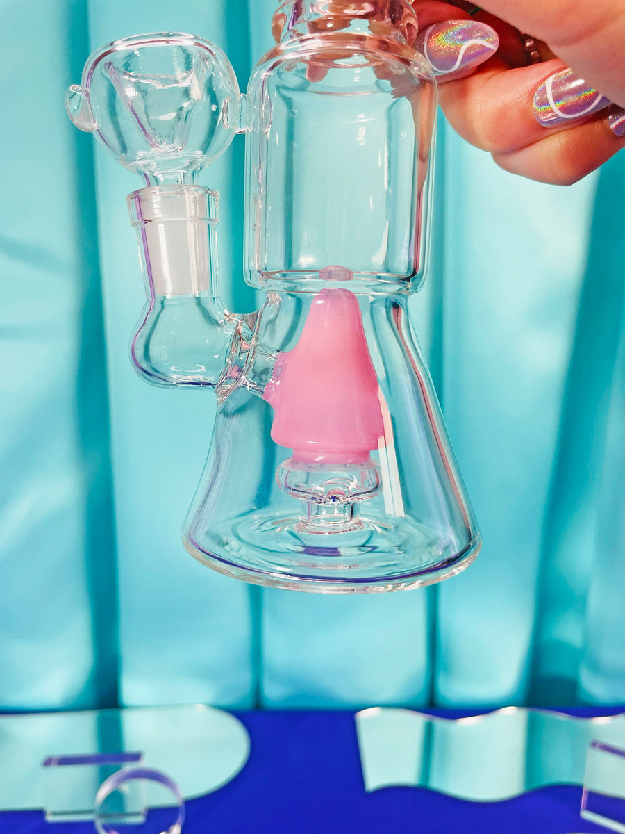 On The Go Mini Bong - Pink