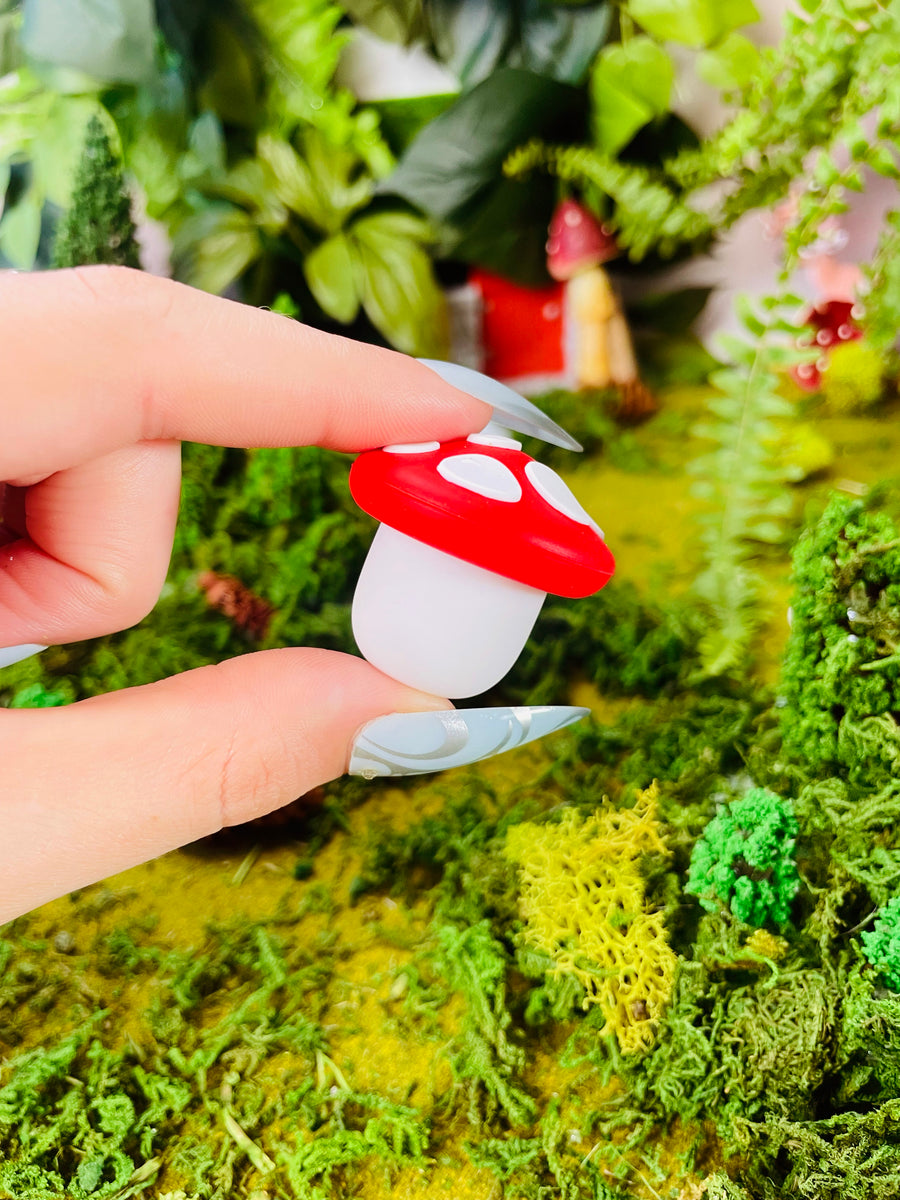 Silicone Mushroom Container
