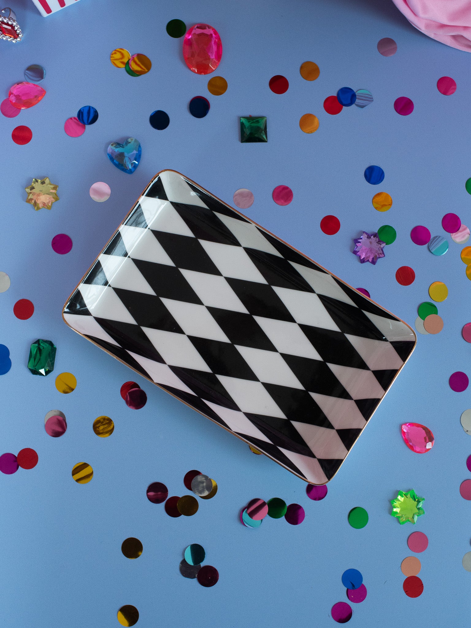 Harlequin Ceramic Tray