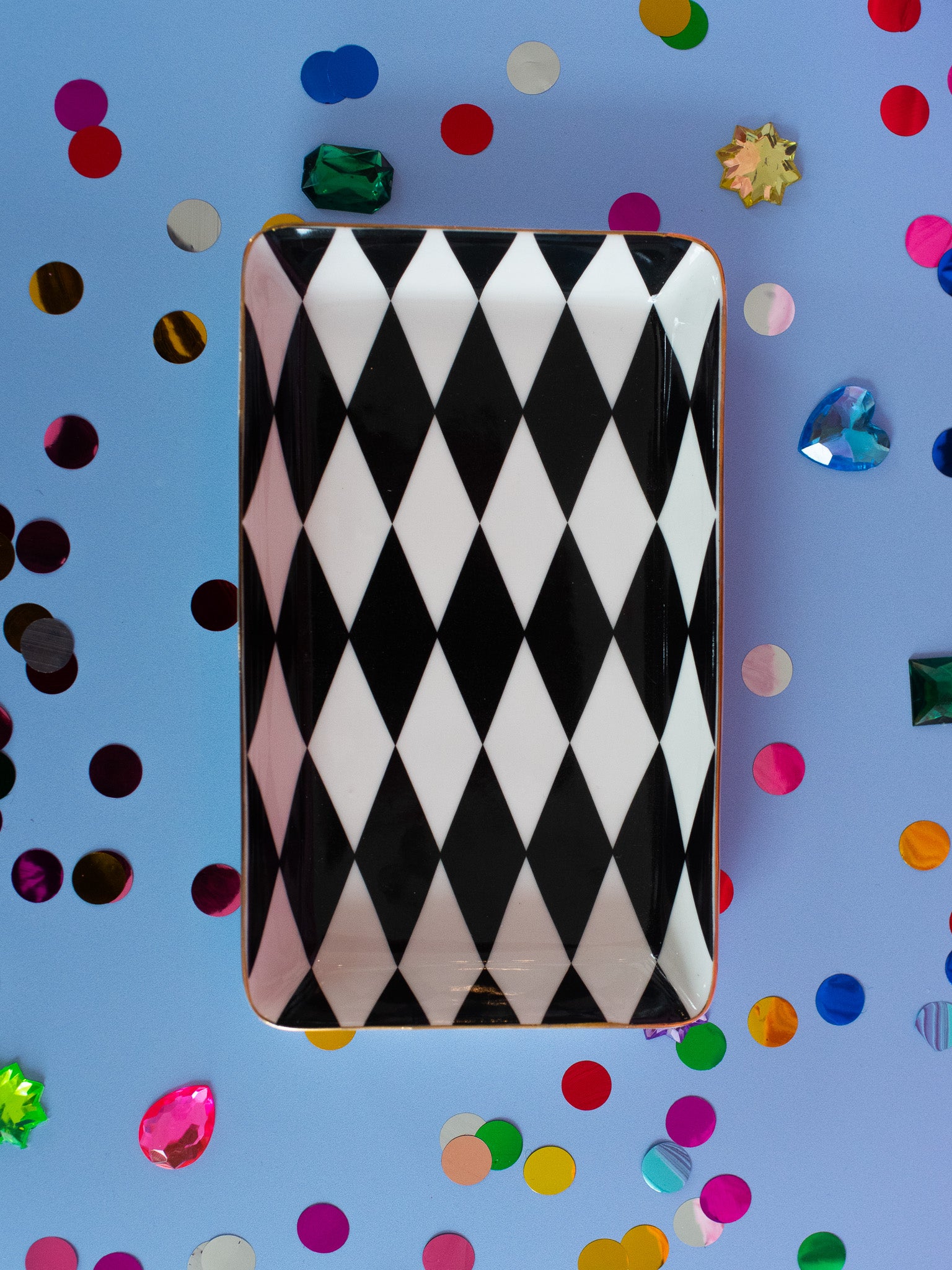Harlequin Ceramic Tray