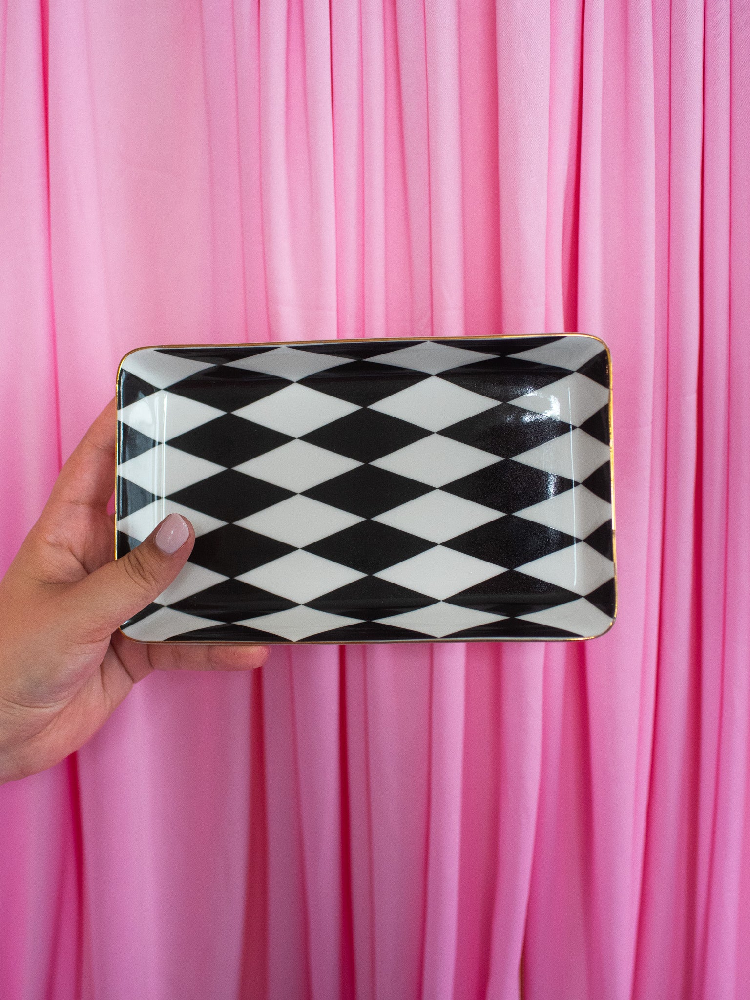 Harlequin Ceramic Tray