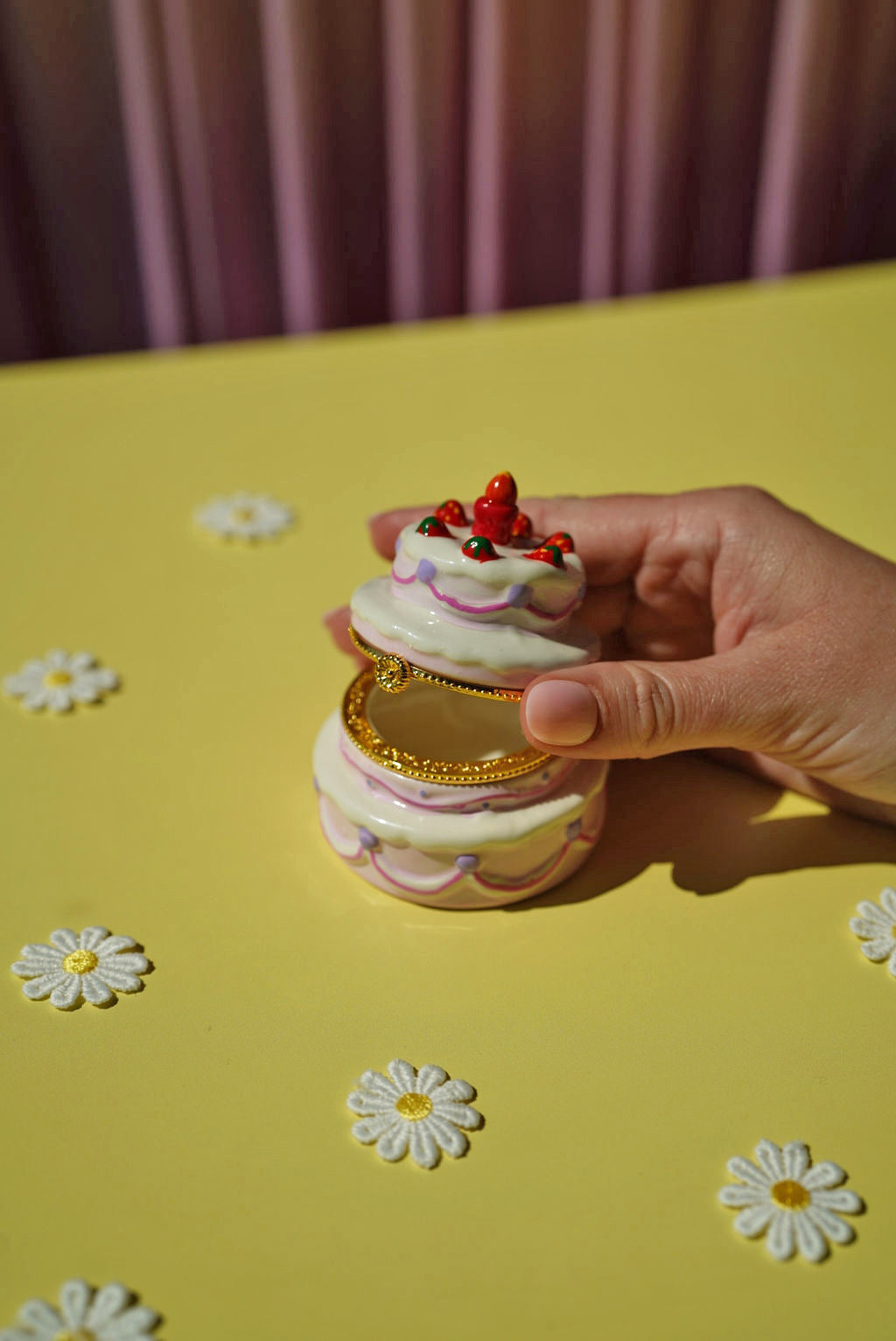 Strawberry Cake Trinket Box