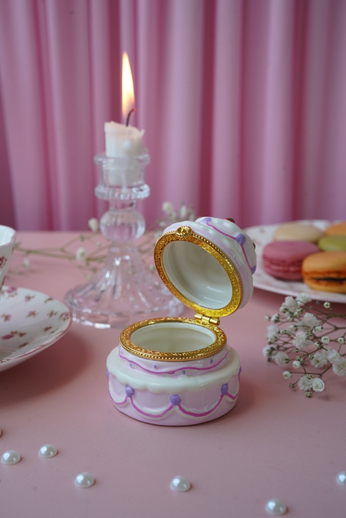 Strawberry Cake Trinket Box