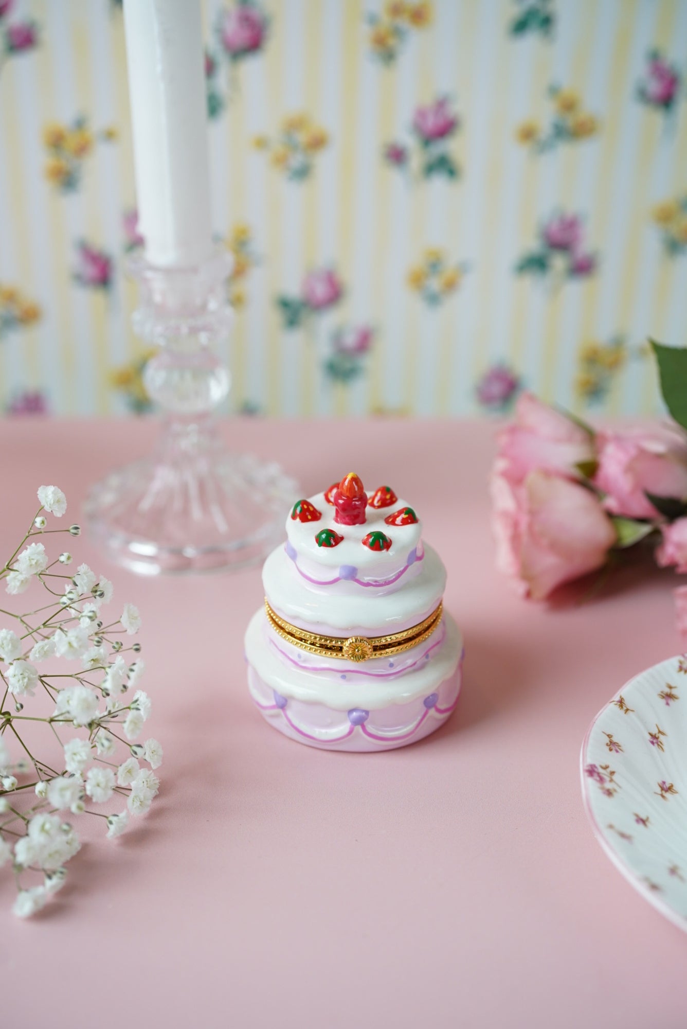 Strawberry Cake Trinket Box
